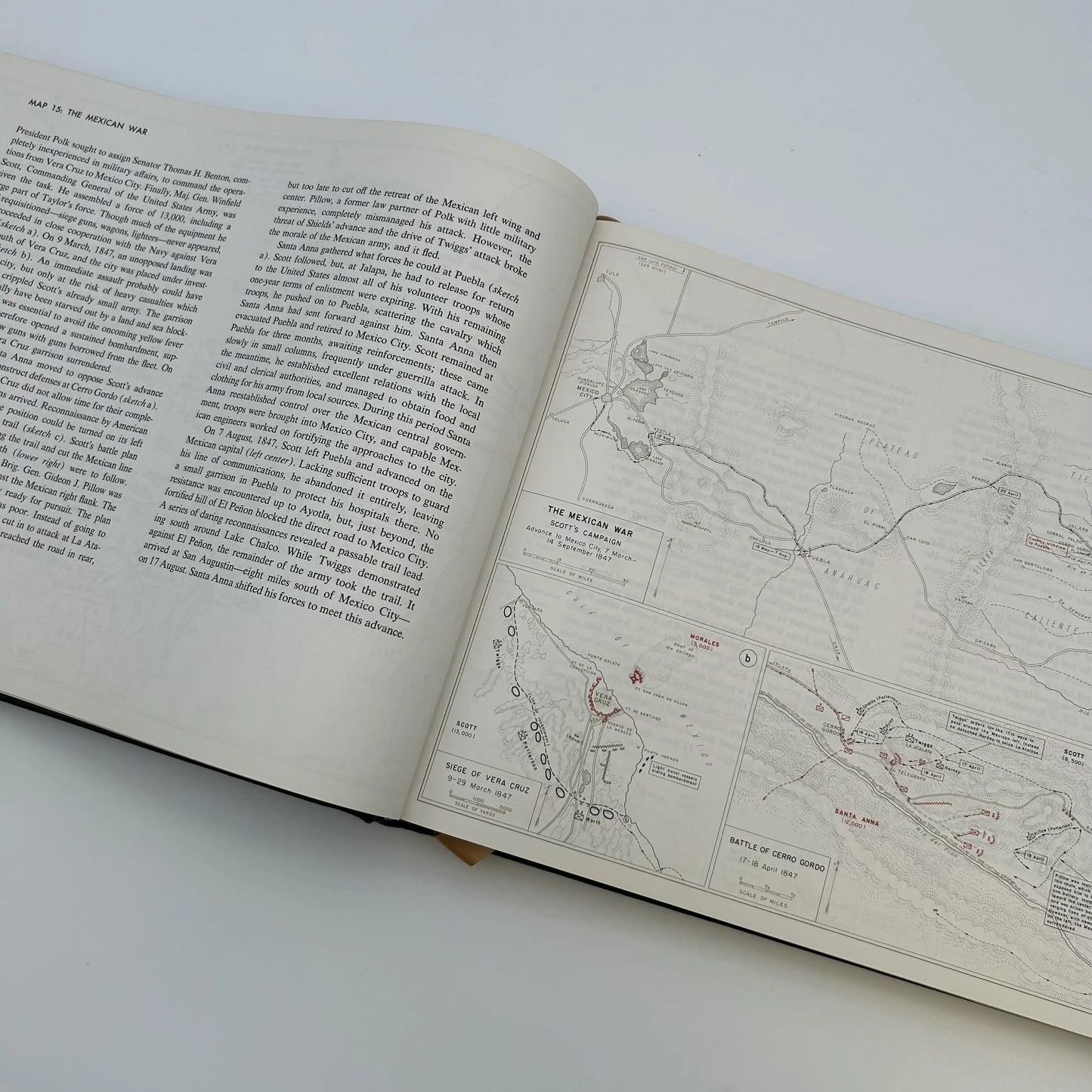 "The West Point Atlas of American Wars: Vol 1. 1689 - 1900" by Brig. Gen. Vincent J. Esposito — Leather-bound, gilt-edged Easton Press edition