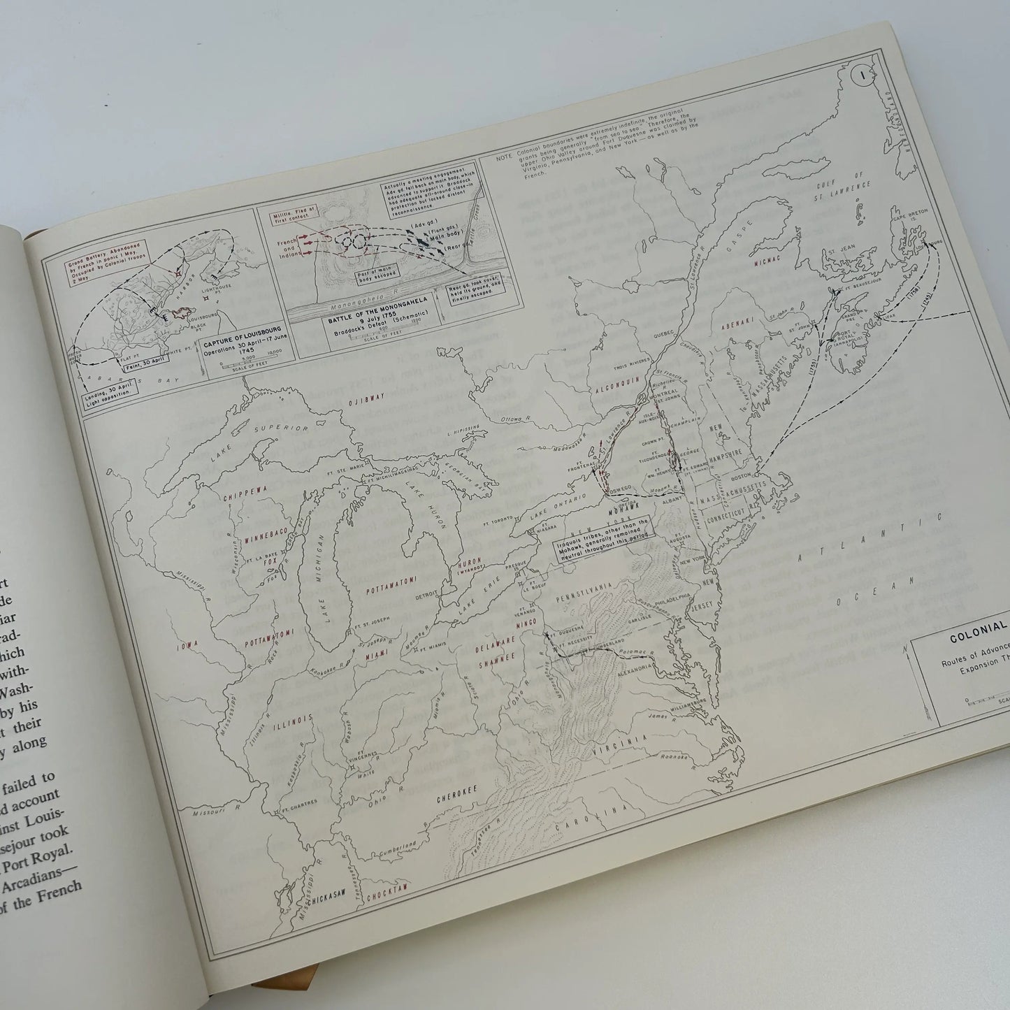 "The West Point Atlas of American Wars: Vol 1. 1689 - 1900" by Brig. Gen. Vincent J. Esposito — Leather-bound, gilt-edged Easton Press edition
