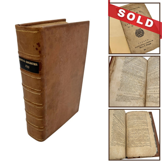 Annual Register for 1765 — Includes the passage and implementation of the Stamp Act