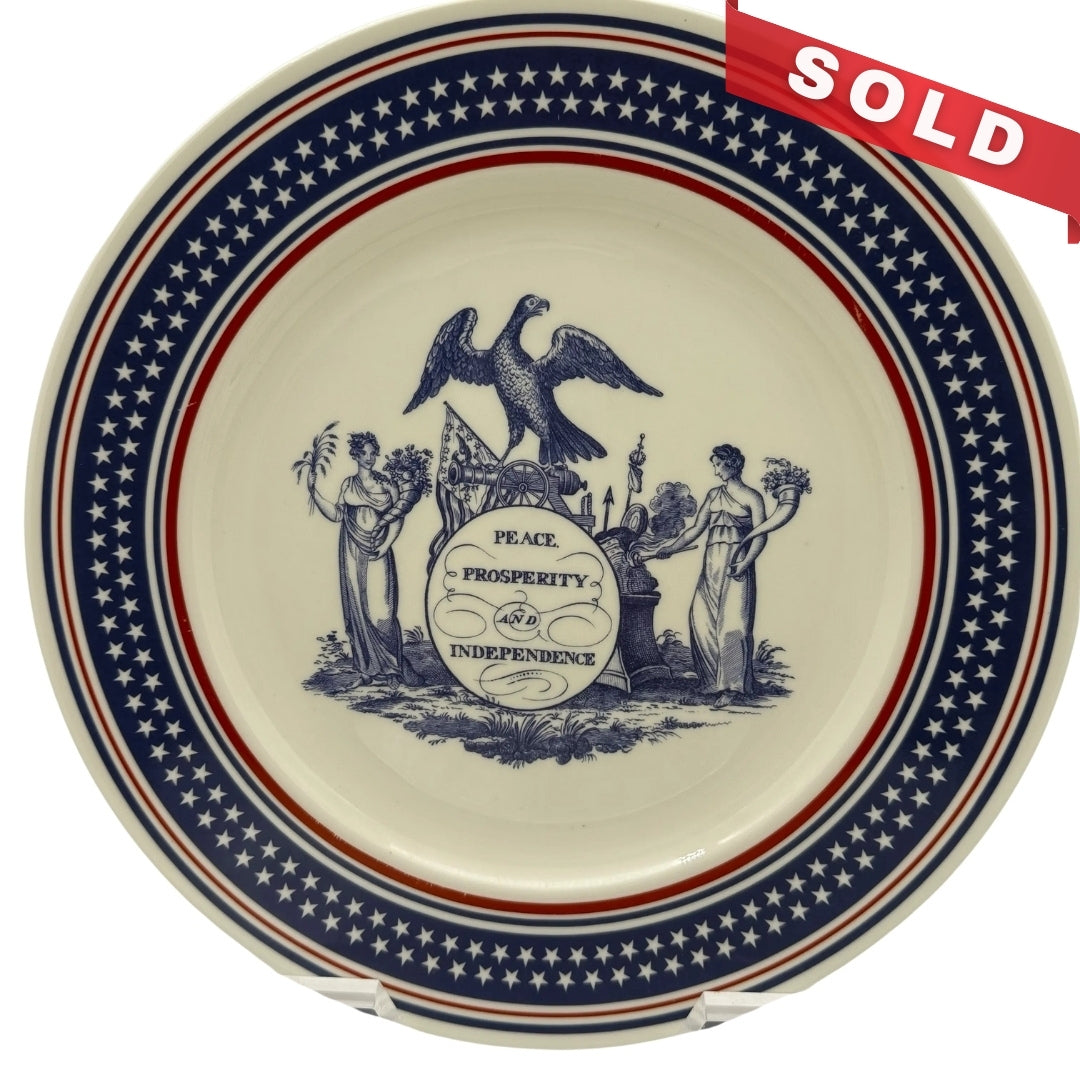 Bush-Quayle Inauguration Plate — January 20, 1980