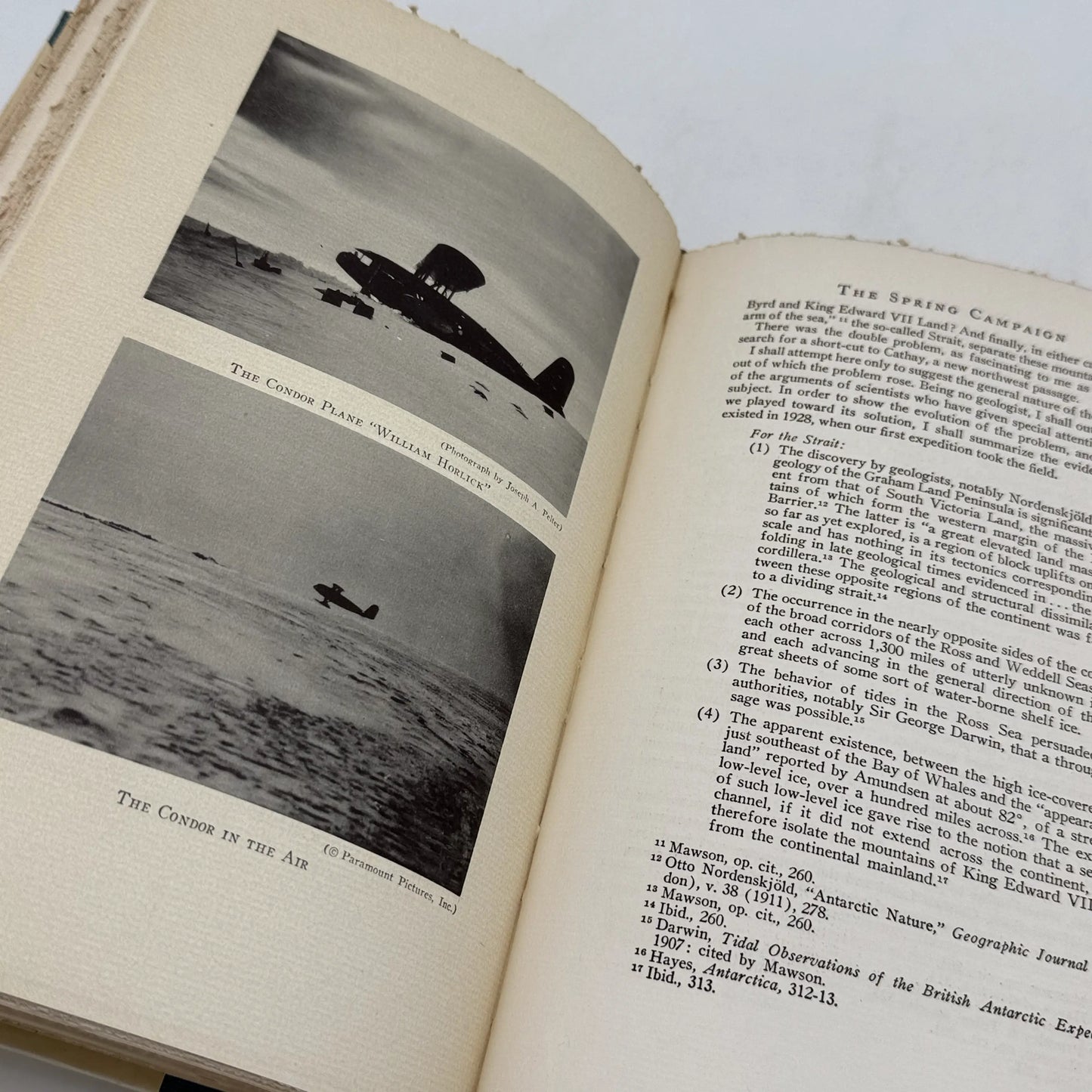 Limted edition signed by Admiral Byrd: "Discovery: The Story of the Second Byrd Antarctic Expedition" — 1935