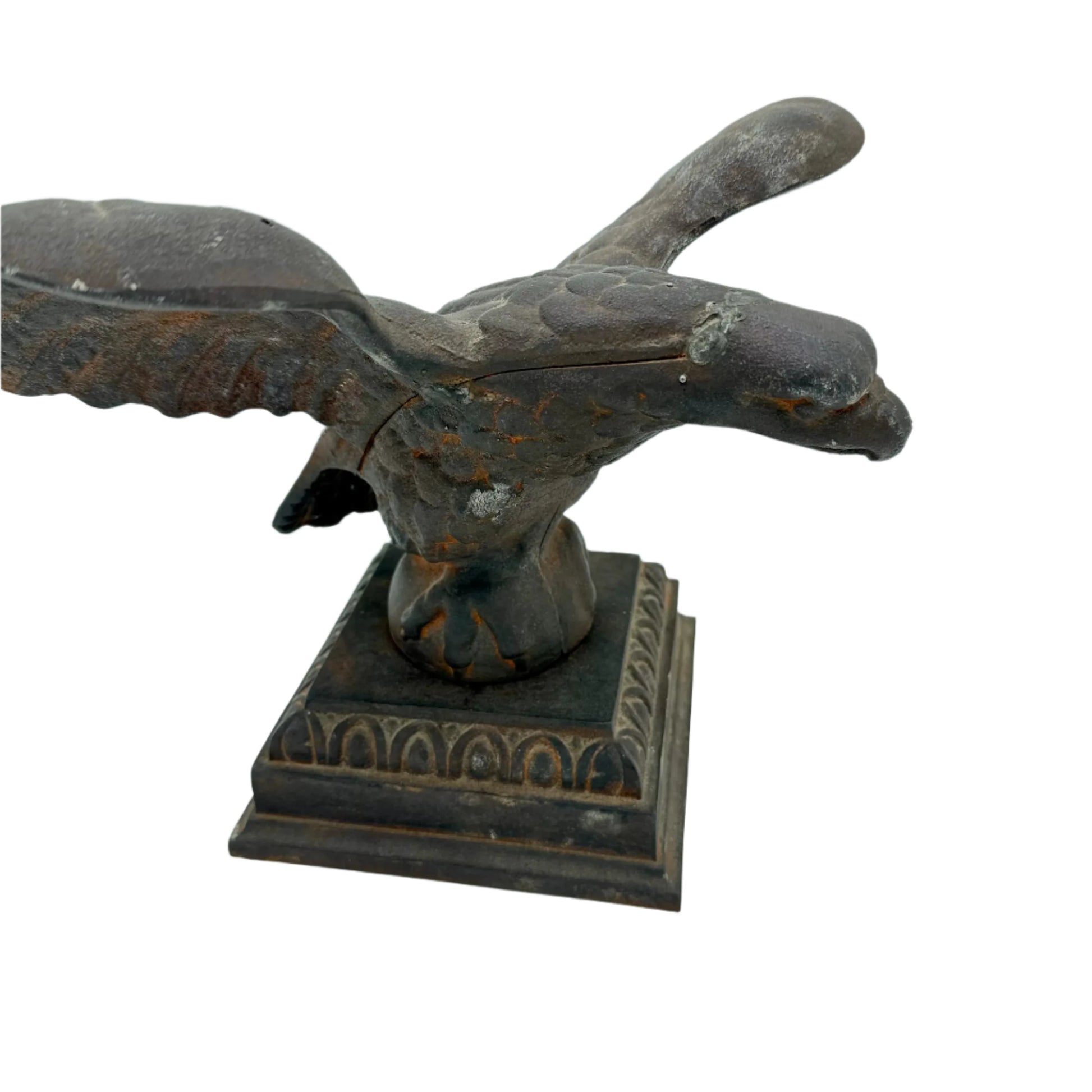 Top view of the Cast Iron Eagle from The History List store.
