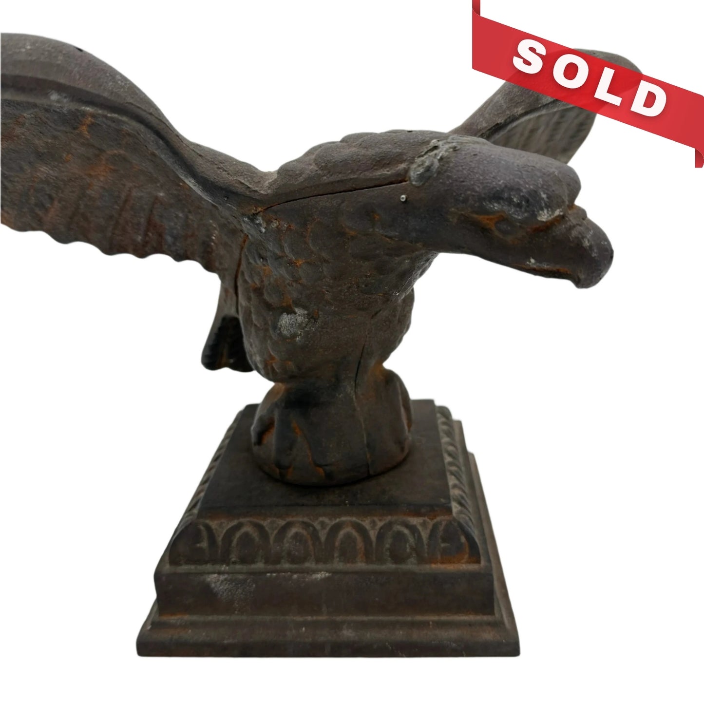 Cast iron eagle — 19th / 20th C.