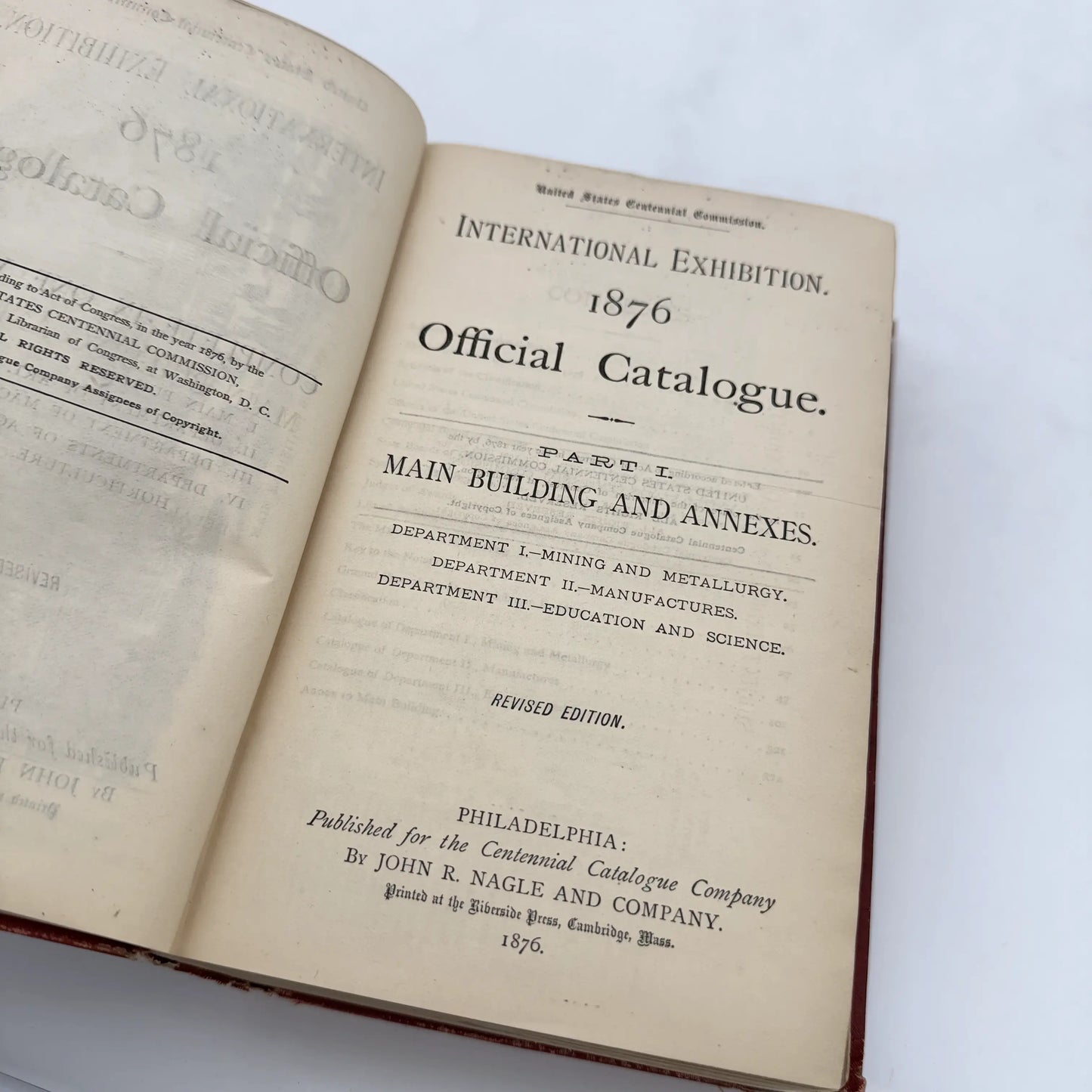 Centennial Catalogue of the International Exposition of 1876