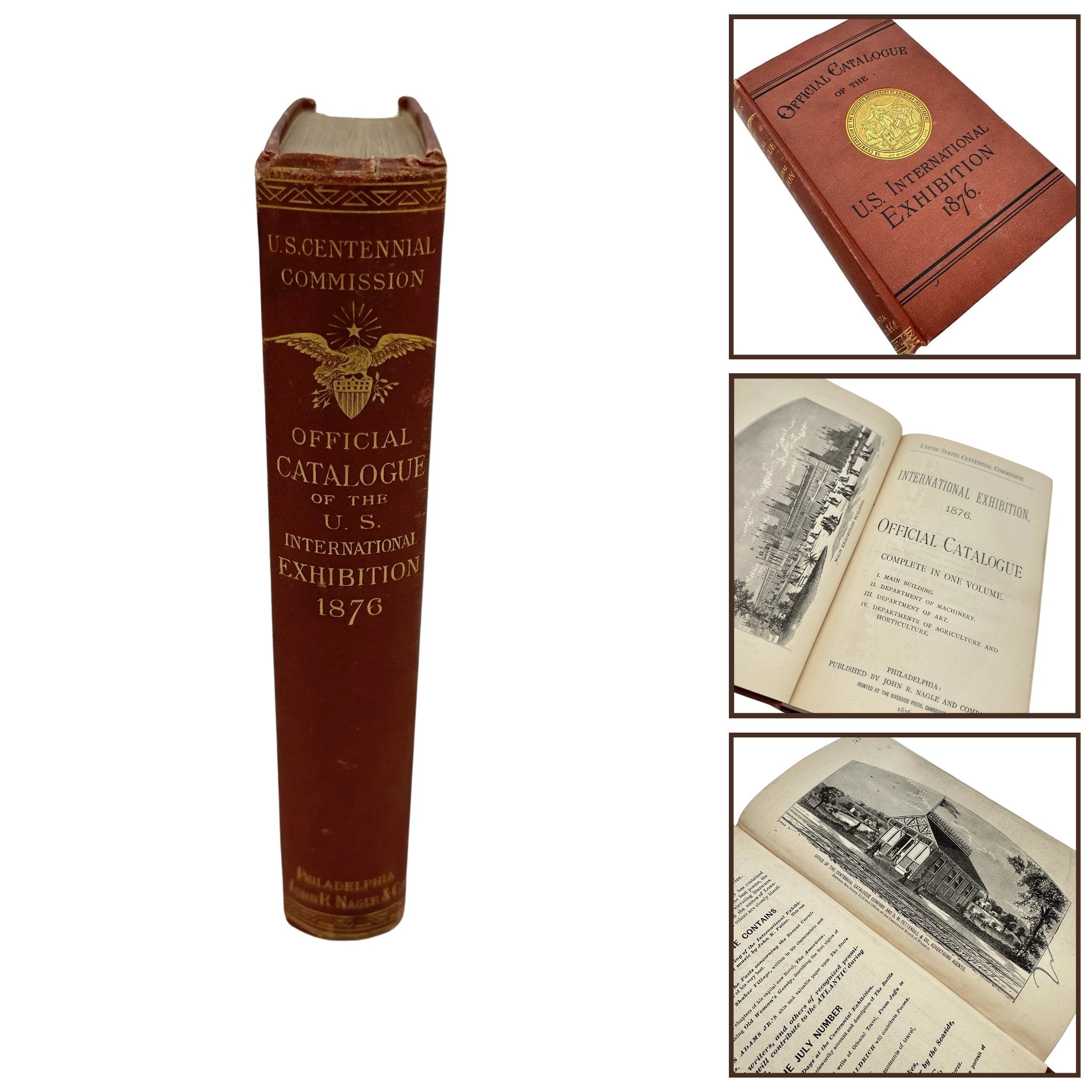 1876 "Official Catalogue of the US International Exhibition" — Centenn