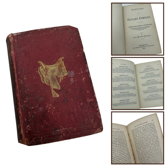 History of a Cavalry Company by William Hyndman — 1870 — First edition