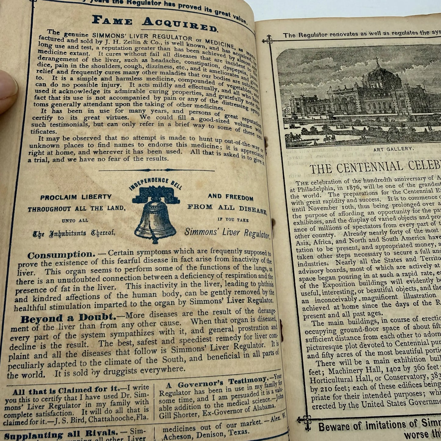 1876 Centennial Exhibition Book Bundle