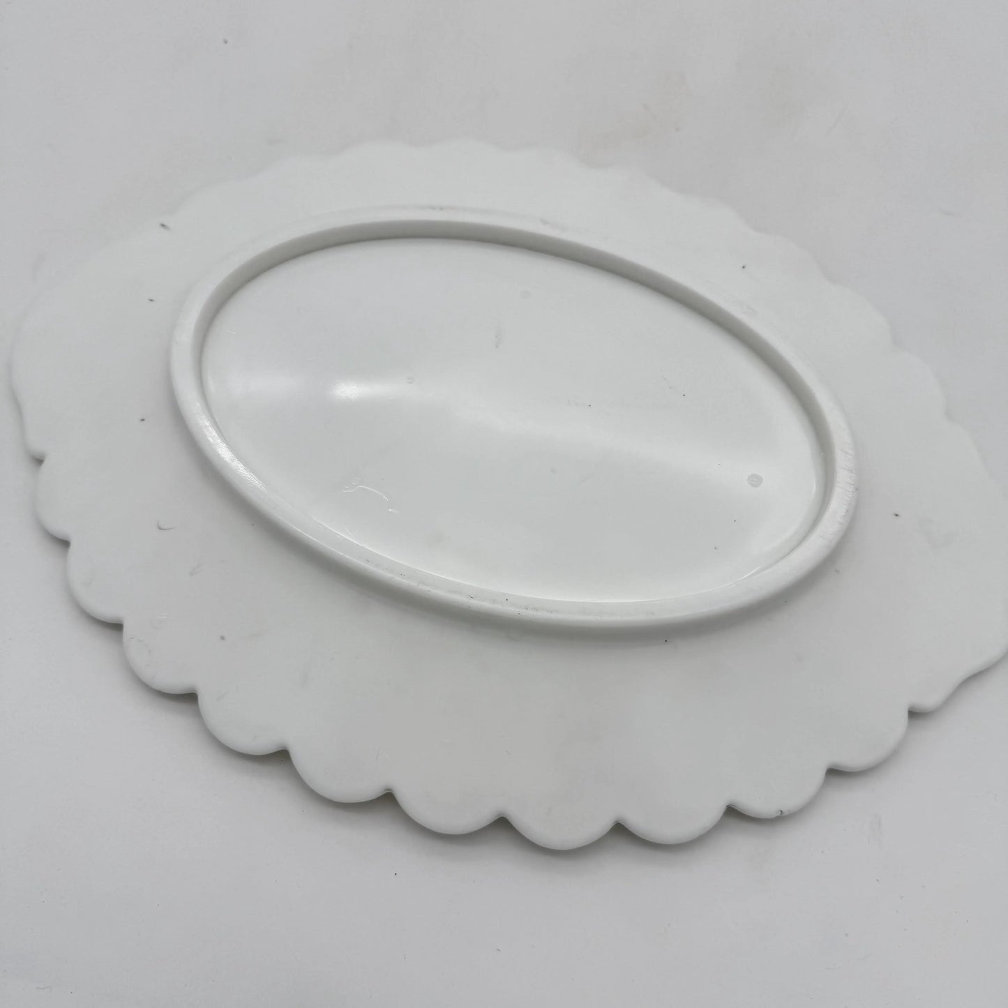 US Centennial Liberty Bell Milk Glass Small Platter — 1876