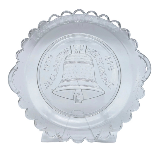 "1776 - 1876 Declaration of Independence - Liberty Bell" Centennial plate