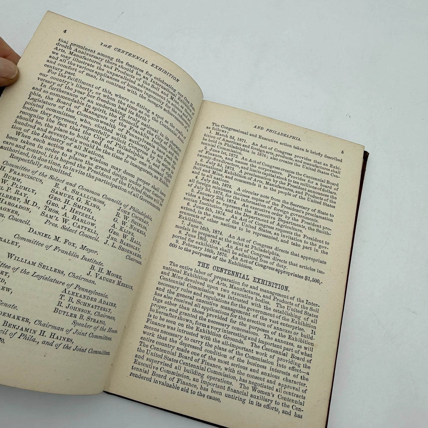 1876 Visitors Guide to the Centennial Exhibition and Philadelphia