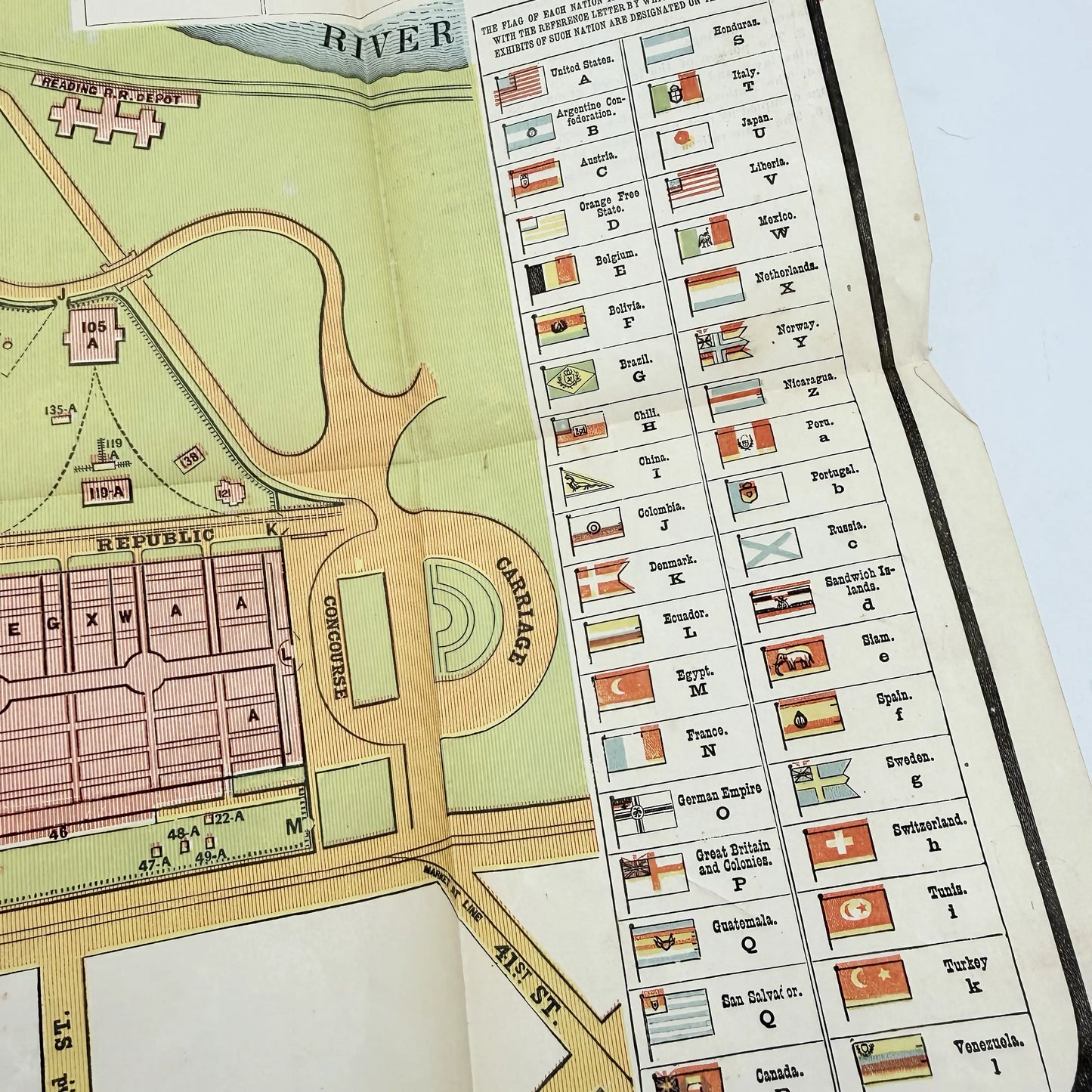 1876 Visitors Guide to the Centennial Exhibition and Philadelphia