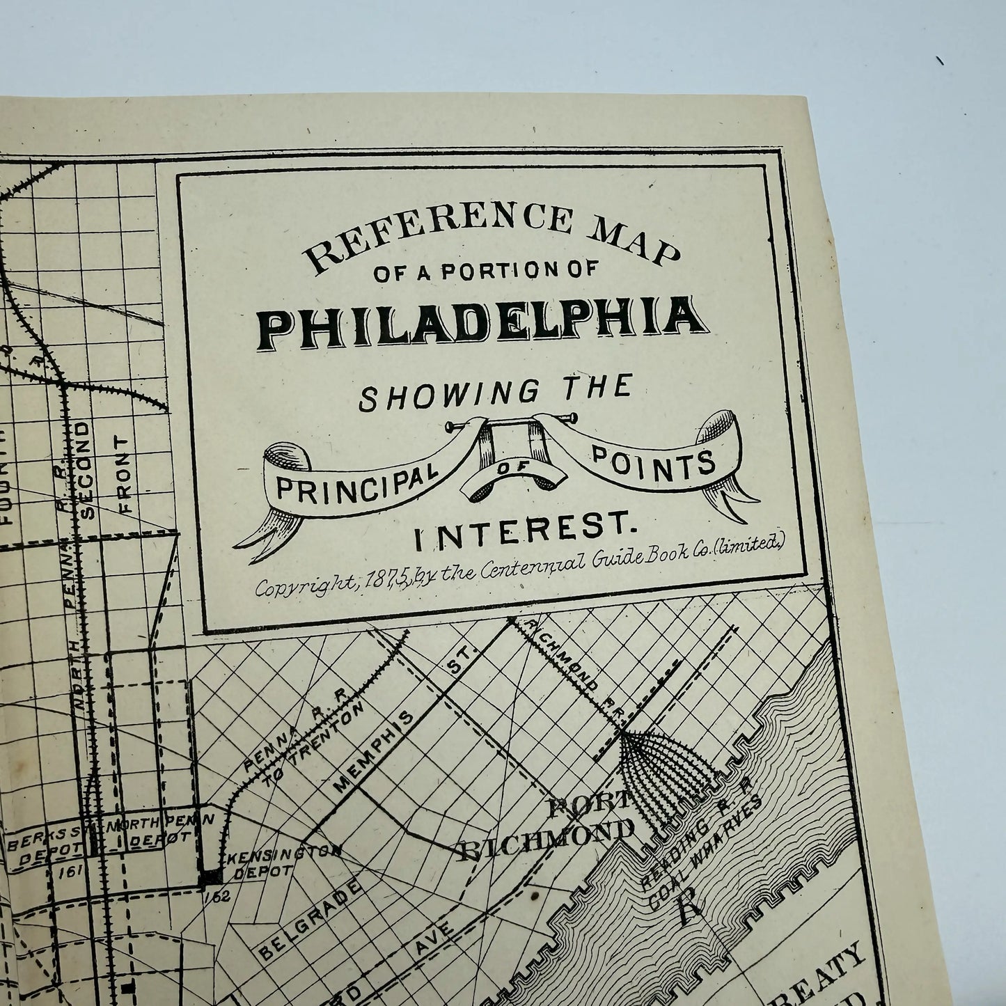 1876 Visitors Guide to the Centennial Exhibition and Philadelphia