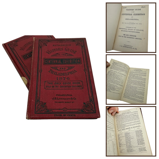 1876 Visitors Guide to the Centennial Exhibition and Philadelphia