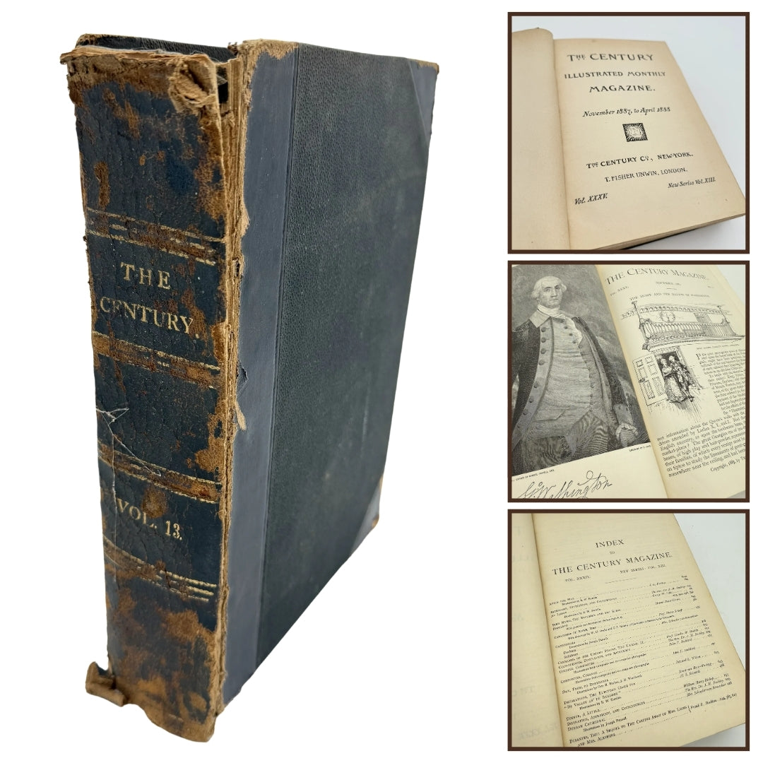 The Century Illustrated Monthly Magazine from November 1887 to April 1888 — Bound