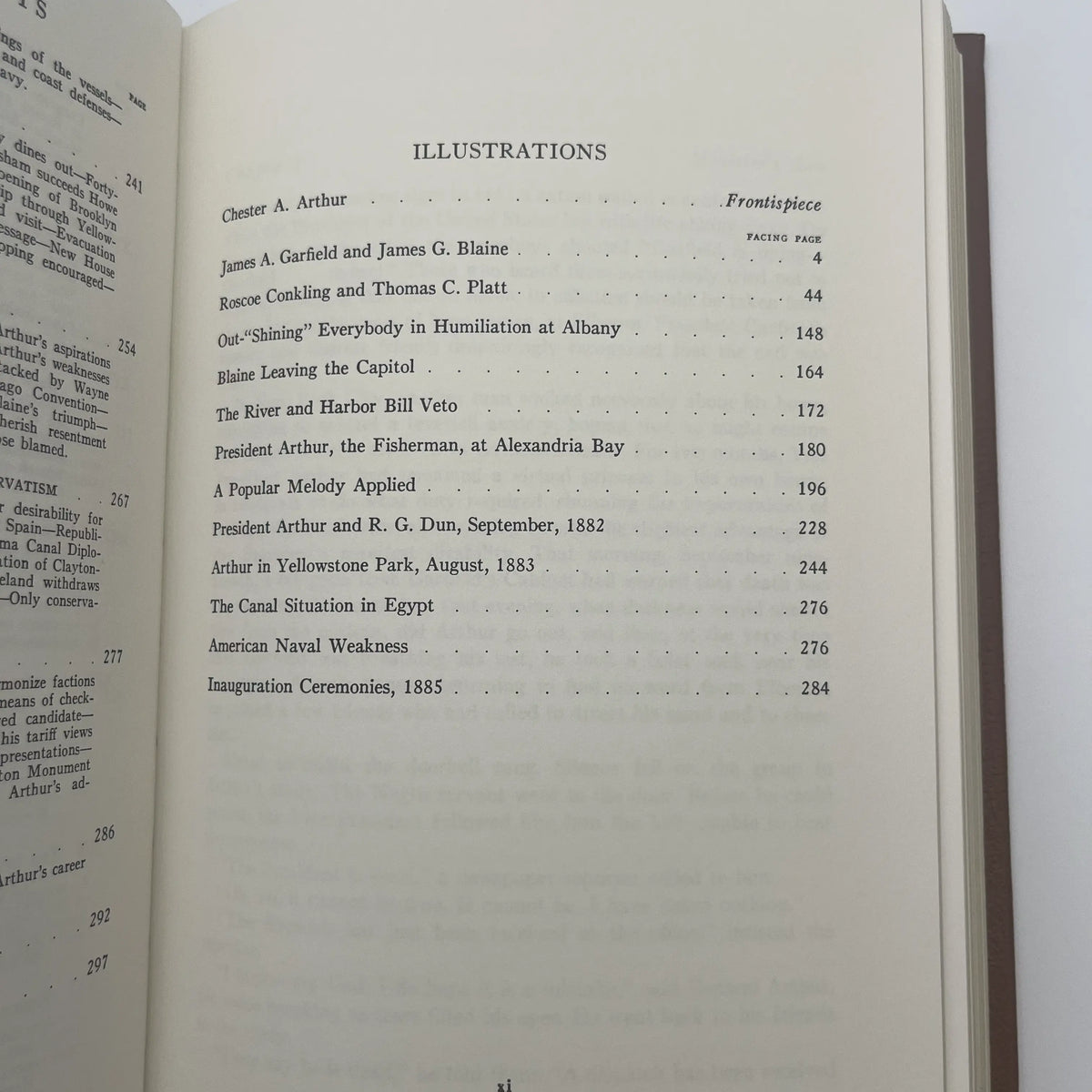 "Chester A. Arthur: A Quarter-Century of Machine Politics" by George Frederick Howe - Leather-bound, gilt-edged Easton Press edition