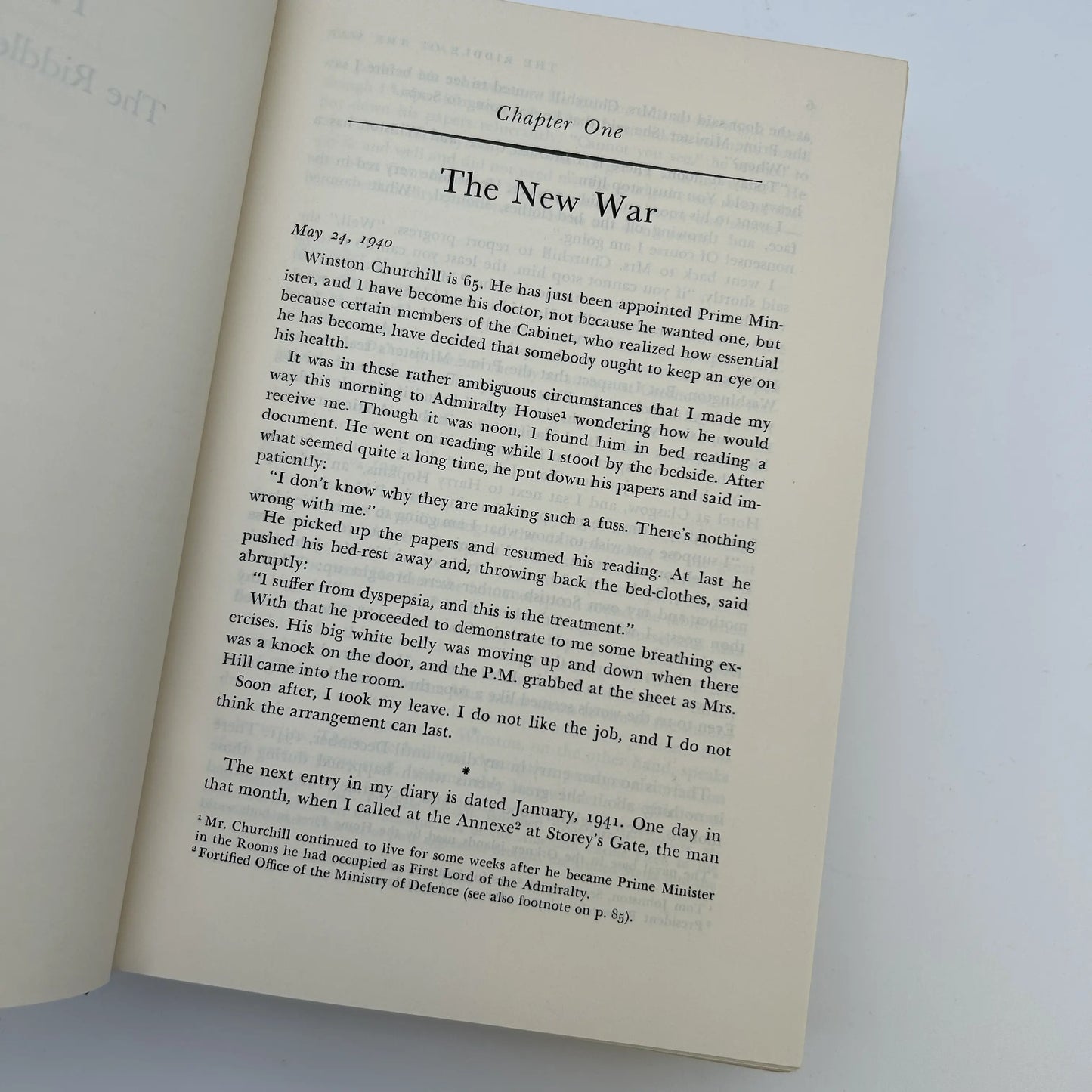 "Churchill: Taken from the Diaries of Lord Moran: The Struggle for Survival, 1940 - 1965" by Lord Moran