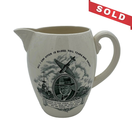 Wartime Churchill Pitcher — 1941