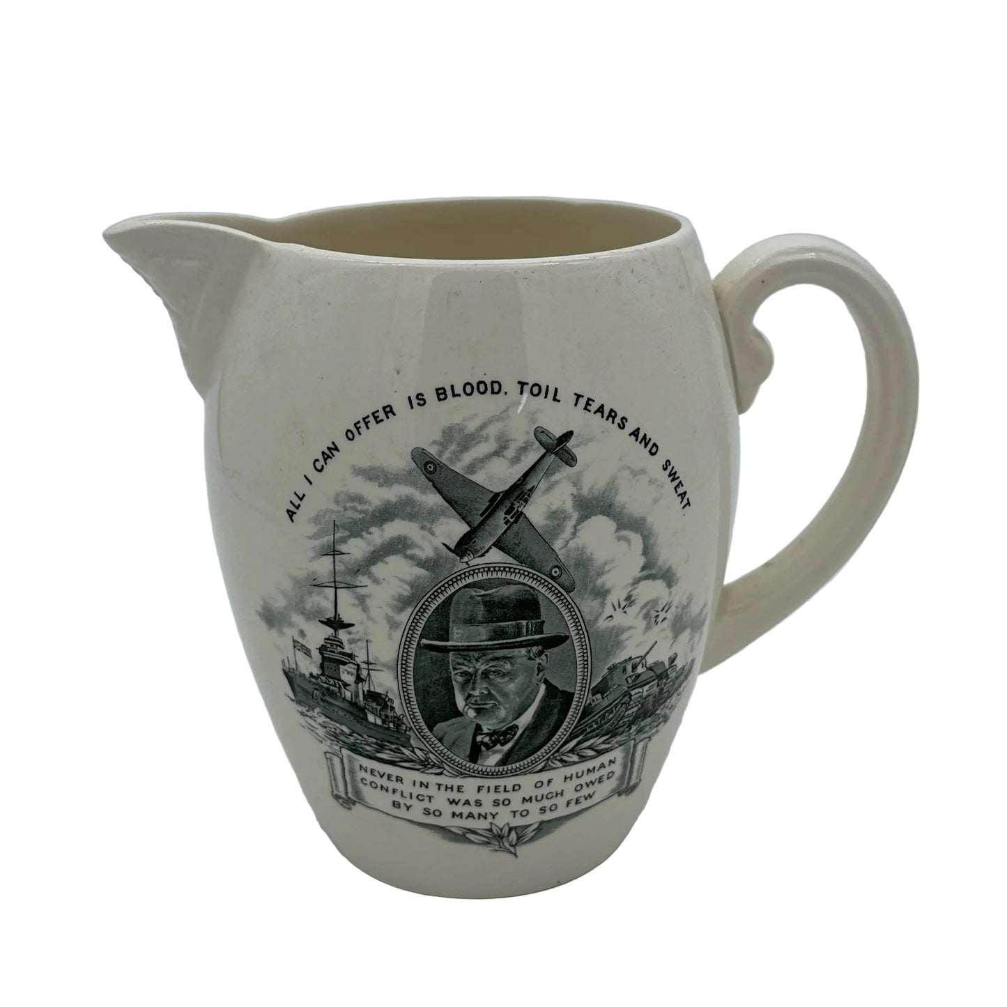 Wartime Churchill Pitcher — 1941