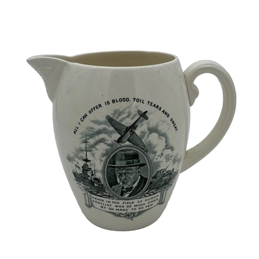 Wartime Churchill Pitcher — 1941
