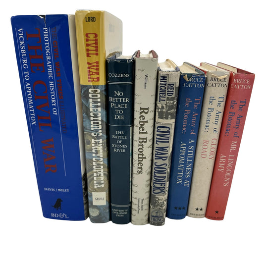 Civil War Book Collection, Set 1 — 8 volume set