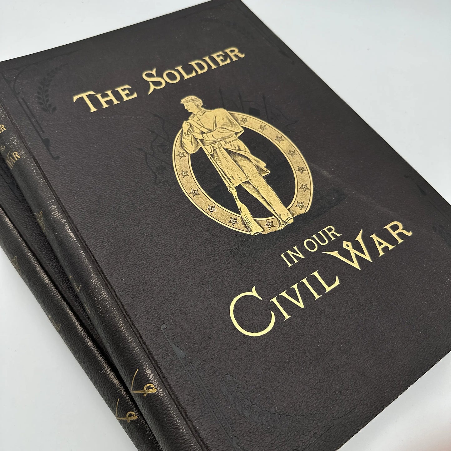 The Soldier in Our Civil War: A Pictorial History of the Conflict, 1861-1865. Illustrating the Valor of the Soldier as Displayed on the Battle-Field" — Two volumes