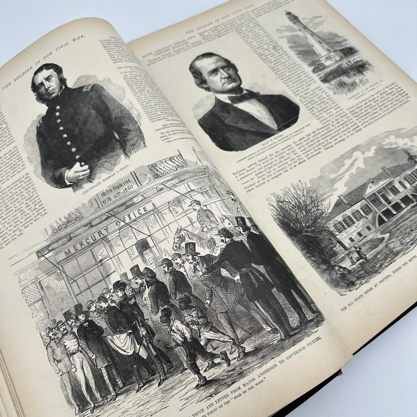 The Soldier in Our Civil War: A Pictorial History of the Conflict, 1861-1865. Illustrating the Valor of the Soldier as Displayed on the Battle-Field" — Two volumes