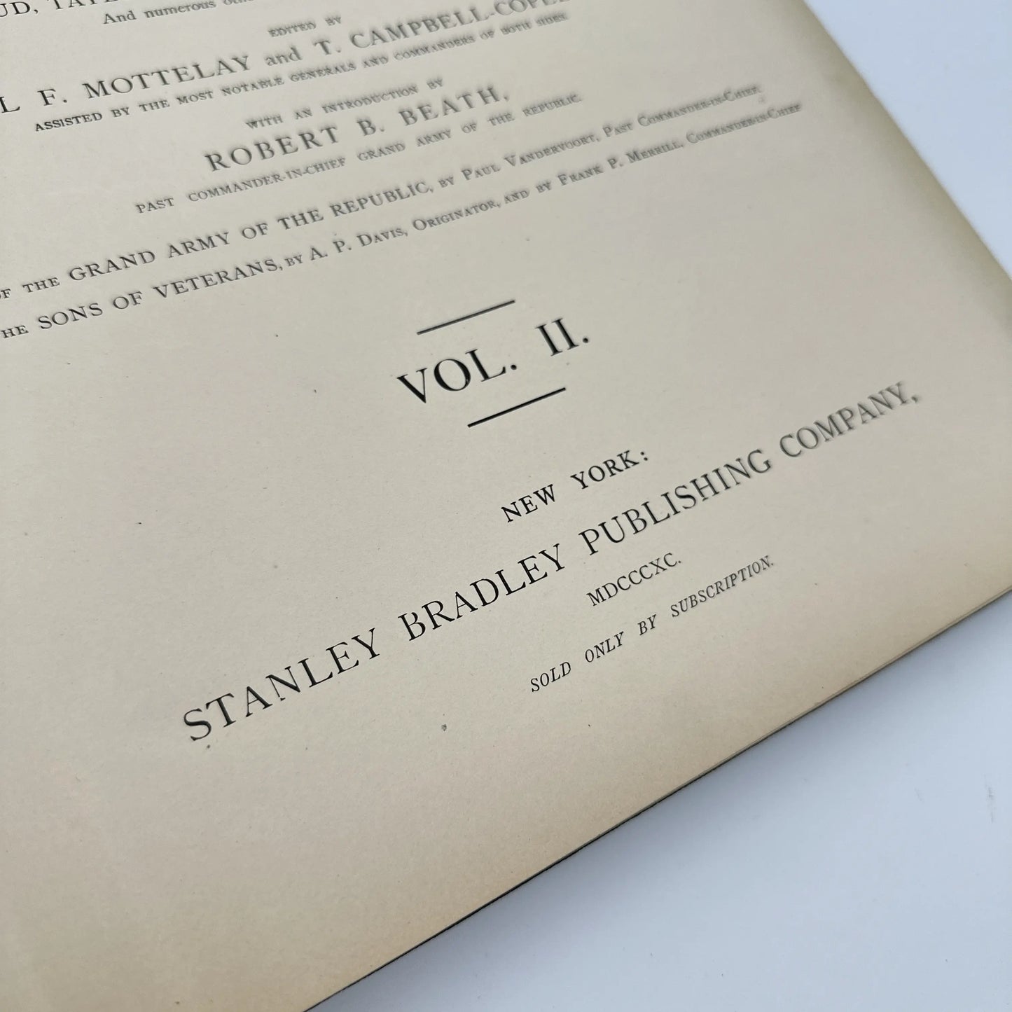 The Soldier in Our Civil War: A Pictorial History of the Conflict, 1861-1865. Illustrating the Valor of the Soldier as Displayed on the Battle-Field" — Two volumes