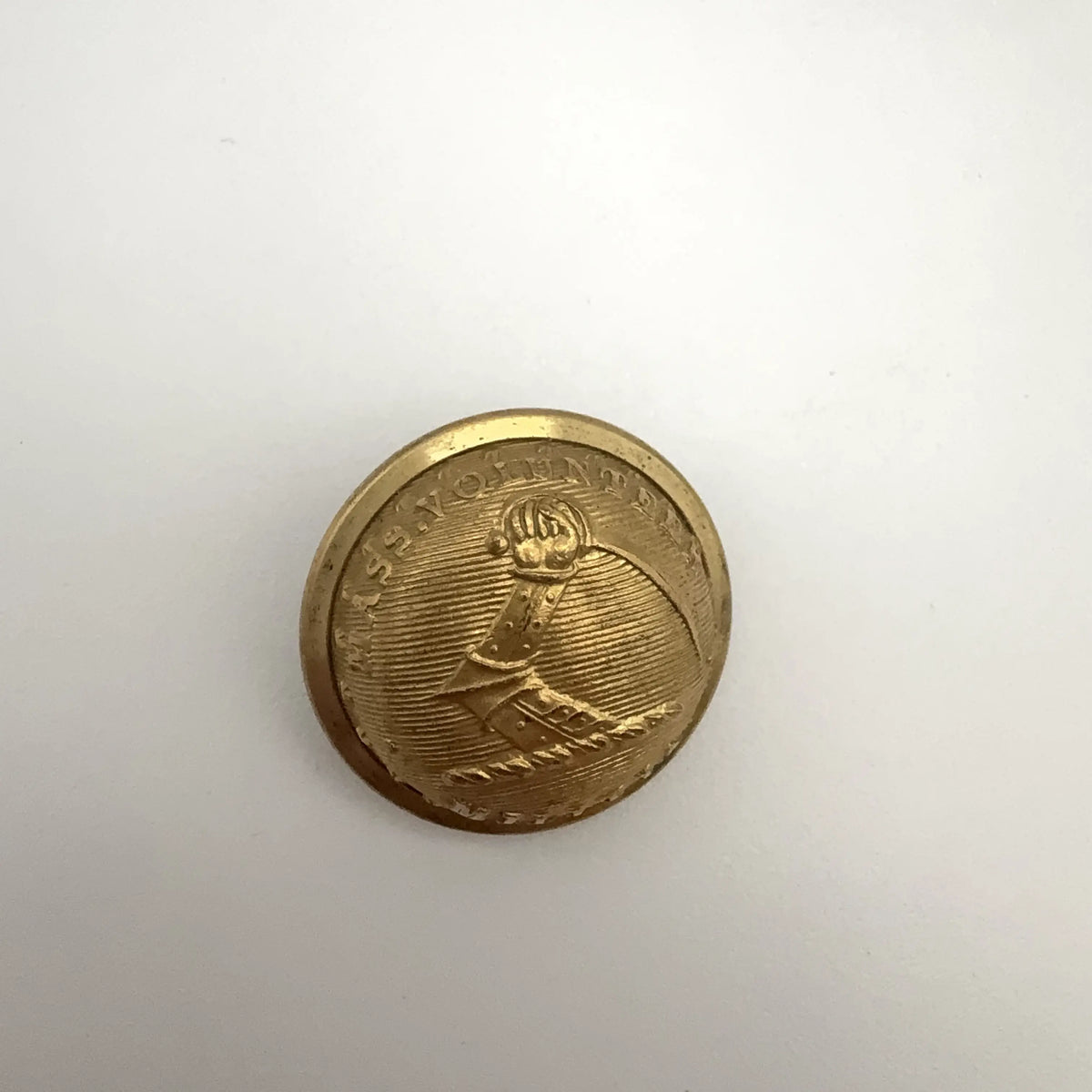Civil War Federal Infantry Buttons, including Massachusetts Volunteer Militia
