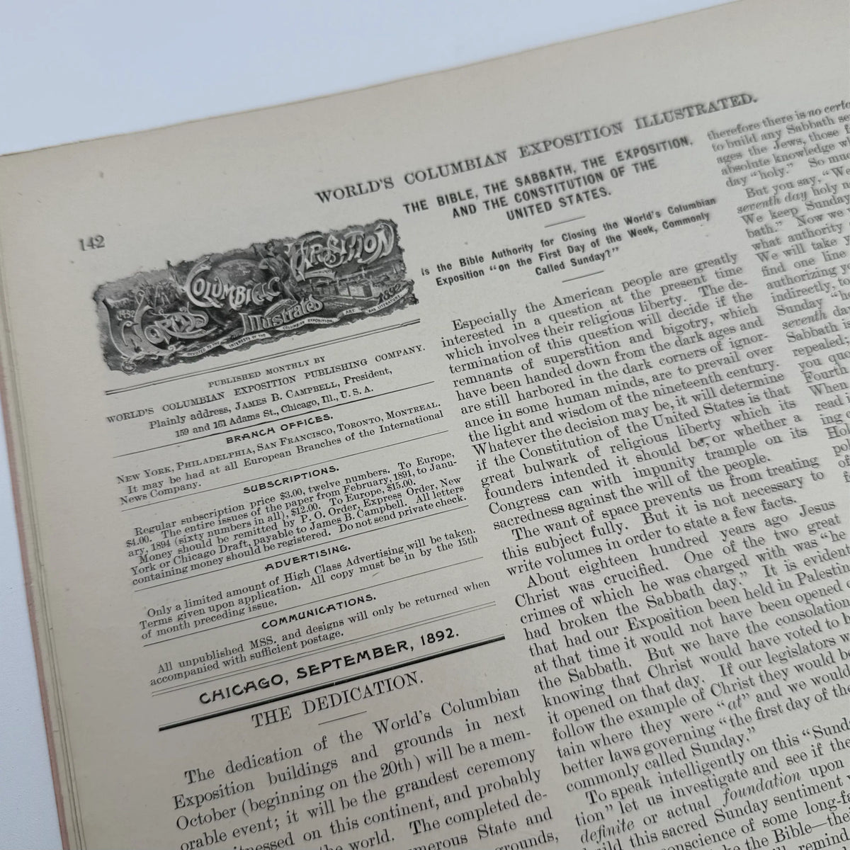 The World's Columbian Exposition Illustrated
