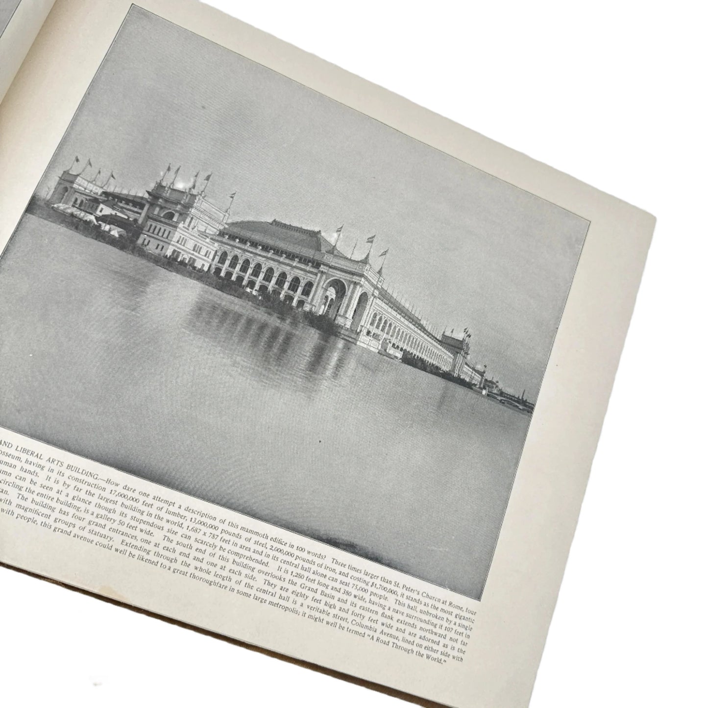 "Columbian Gallery — A portfolio of photographs of the world's fair" — 1894