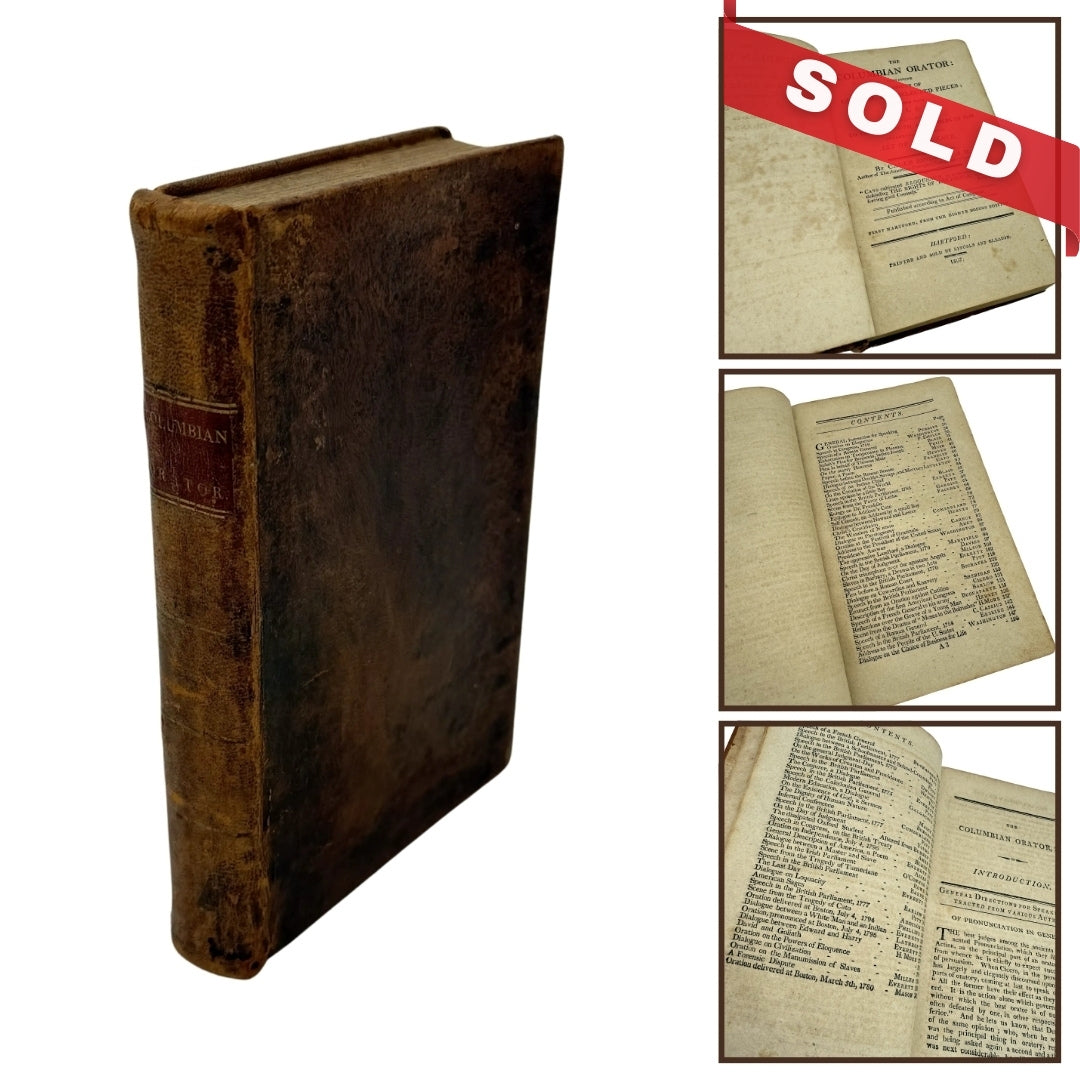 The Columbian Orator — Caleb Bingham — 1807