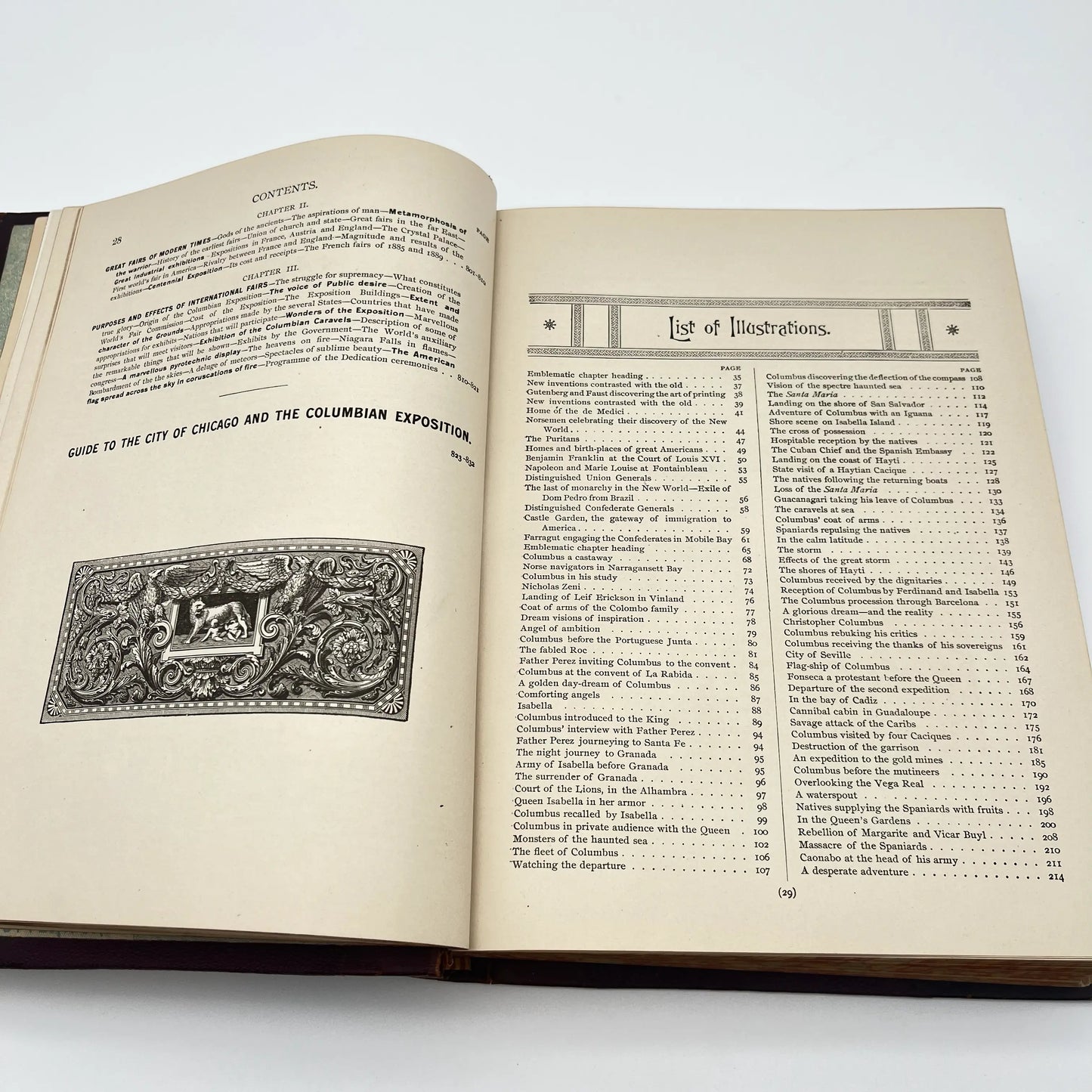 Columbus and Columbia — 4 Illustrated Works in One — 1892