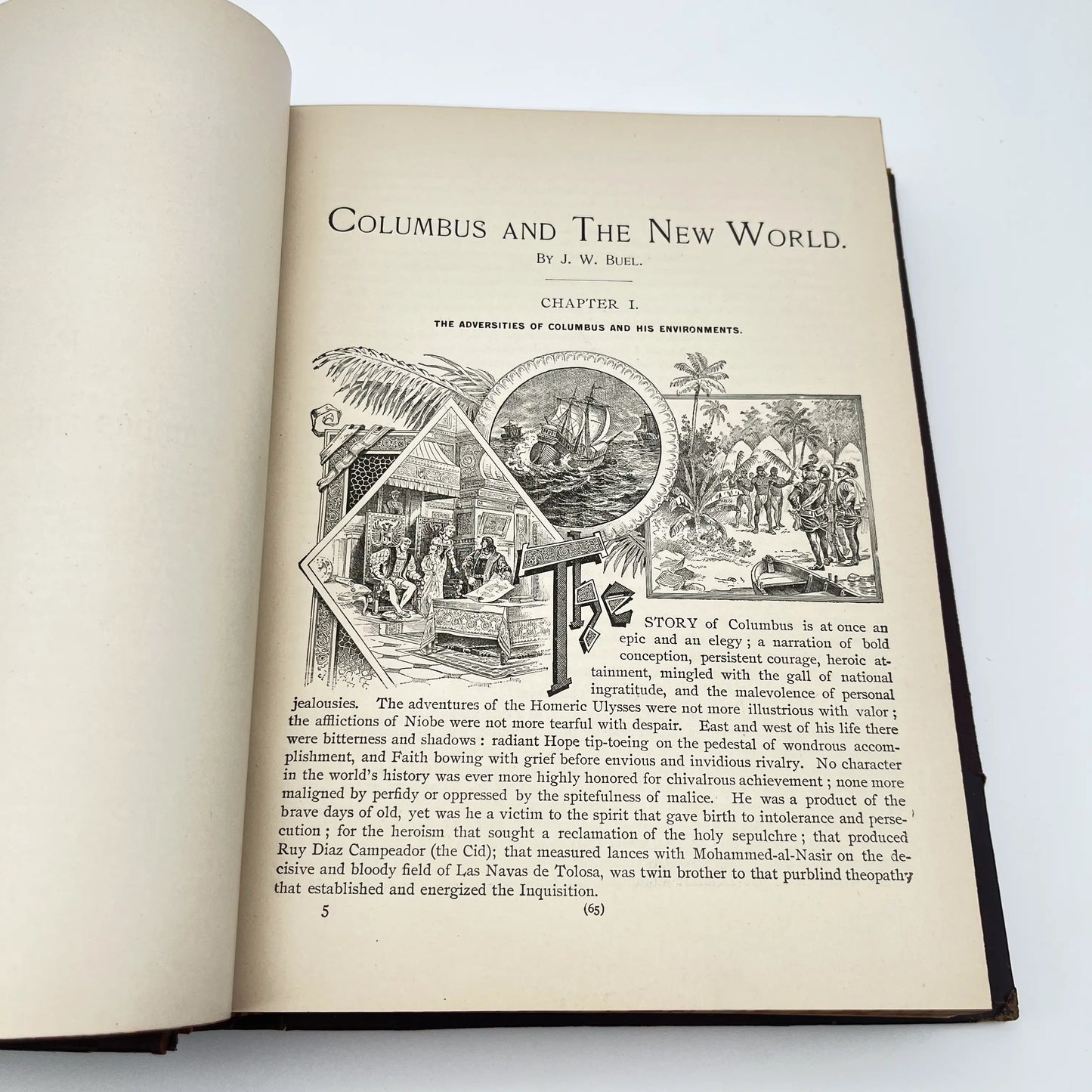 Columbus and Columbia — 4 Illustrated Works in One — 1892