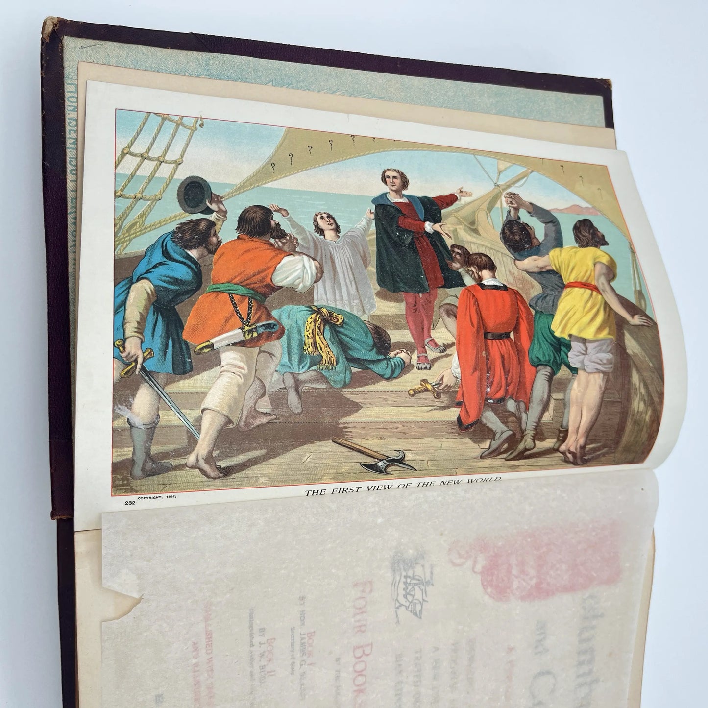Columbus and Columbia — 4 Illustrated Works in One — 1892