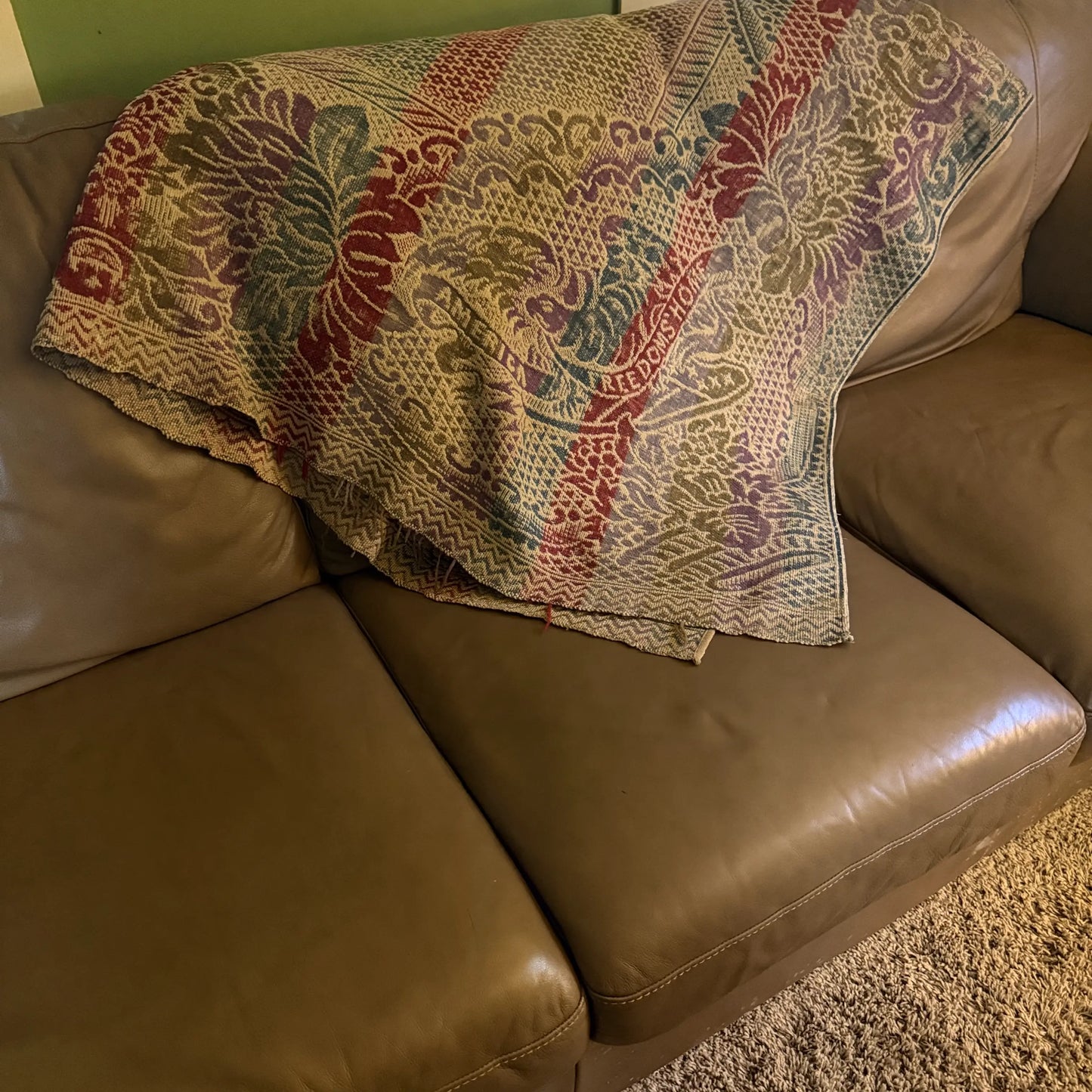 "America, Freedom's Home" Coverlet — 78" x 75"