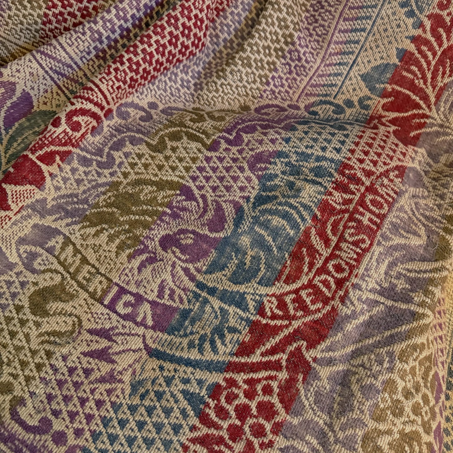 "America, Freedom's Home" Coverlet — 78" x 75"