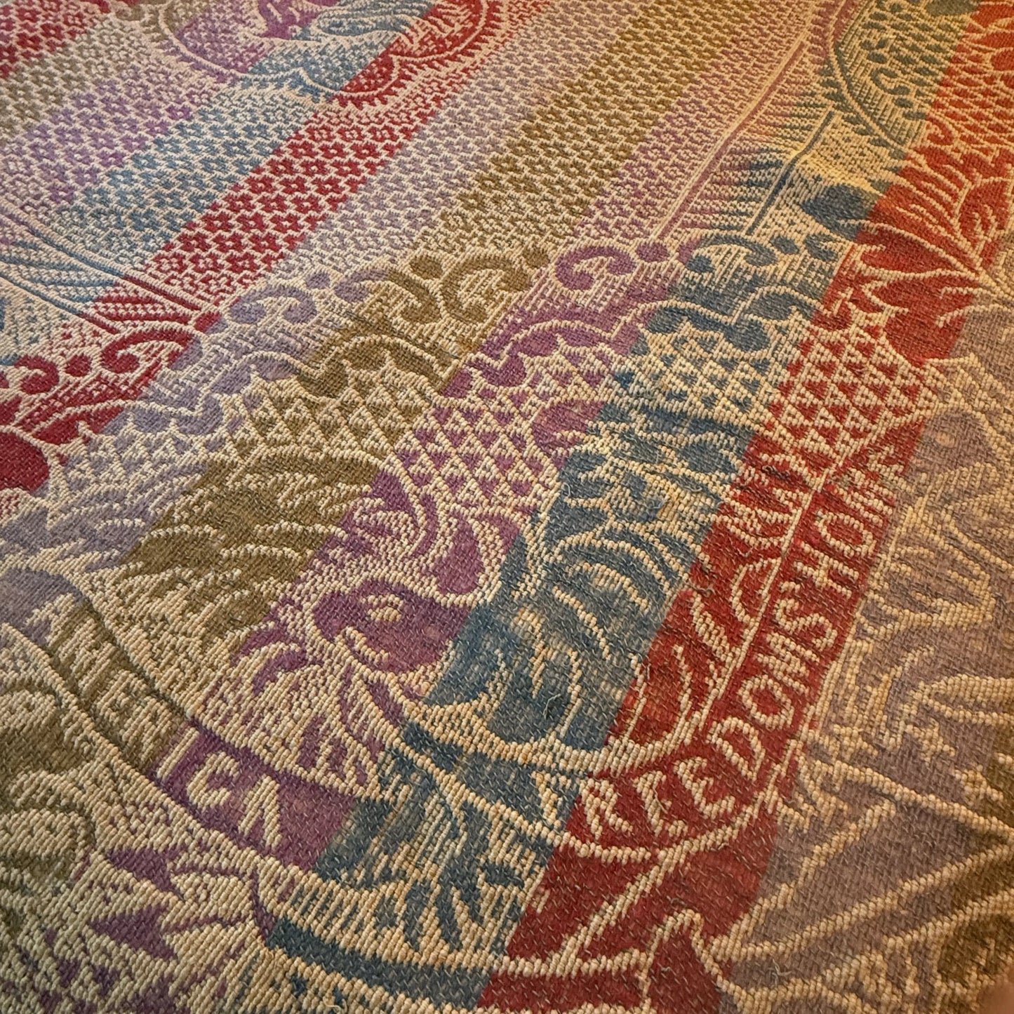 "America, Freedom's Home" Coverlet — 78" x 75"