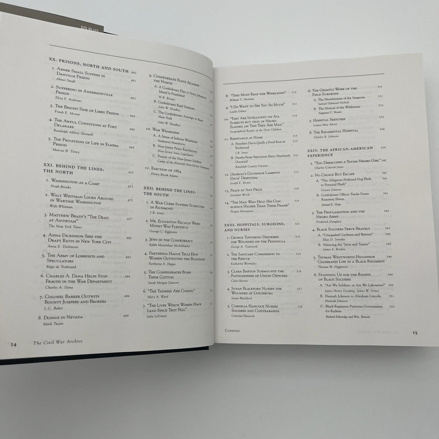 "The Civil War Archive: The History of the Civil War in Documents" by Henry Steele Commager and Erik Bruun