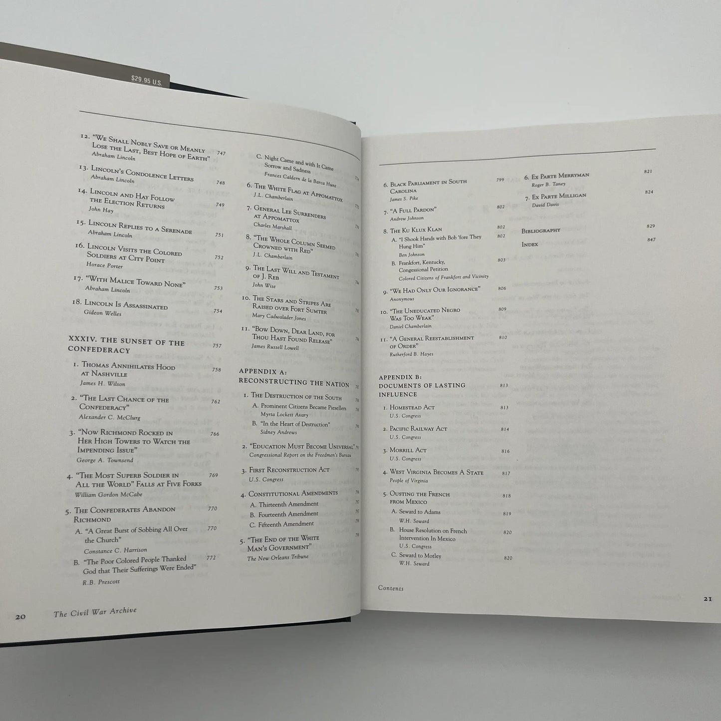 "The Civil War Archive: The History of the Civil War in Documents" by Henry Steele Commager and Erik Bruun