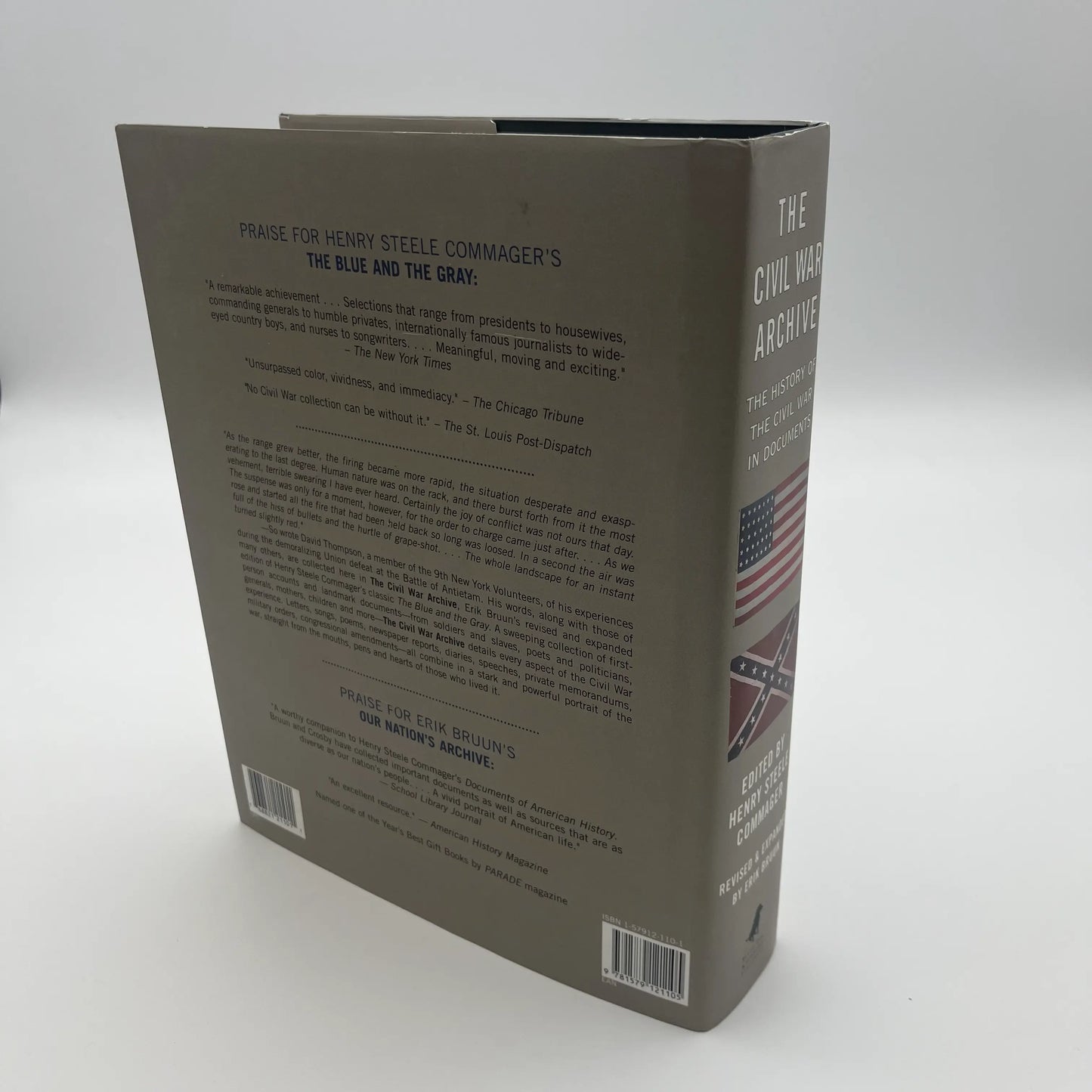 "The Civil War Archive: The History of the Civil War in Documents" by Henry Steele Commager and Erik Bruun