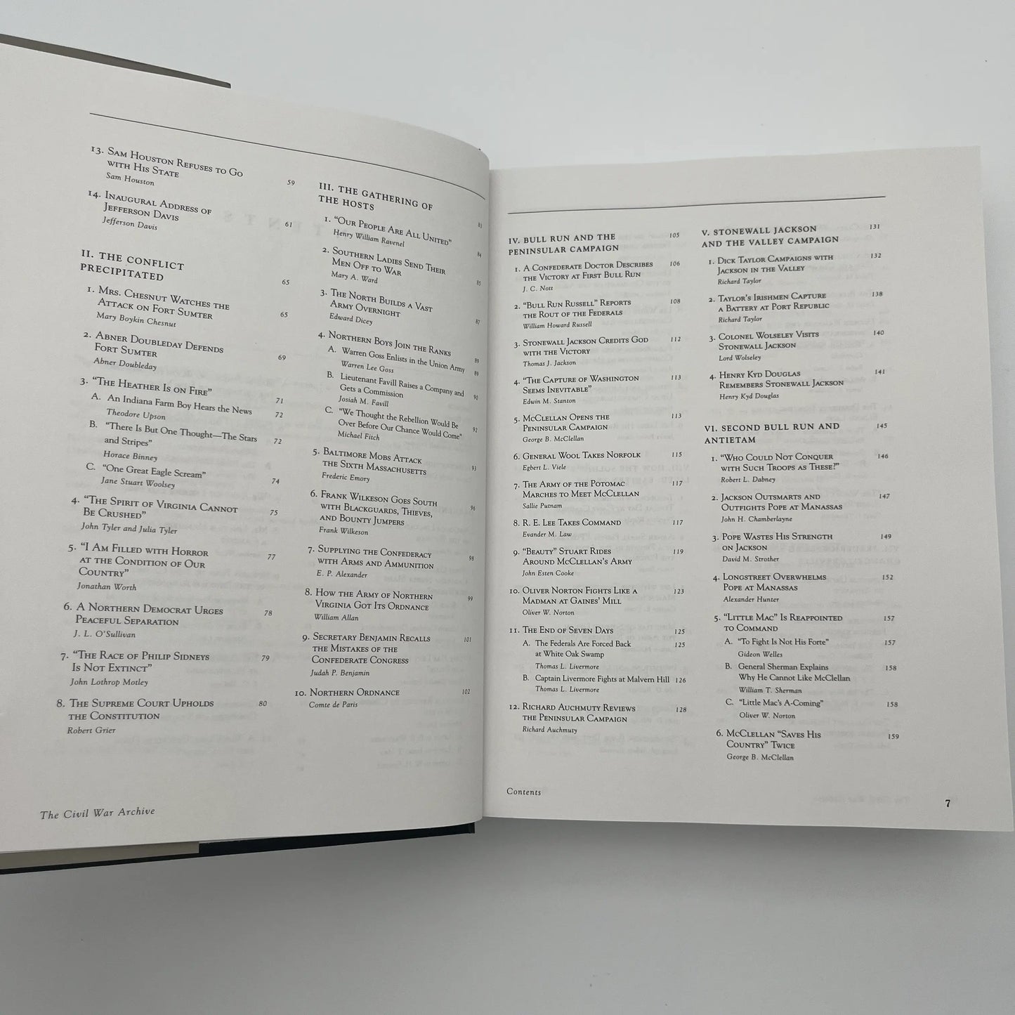 "The Civil War Archive: The History of the Civil War in Documents" by Henry Steele Commager and Erik Bruun