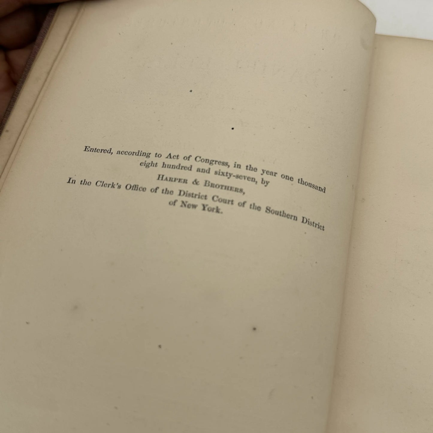Thrilling Adventures of Daniel Ellis - 1867 — First Edition