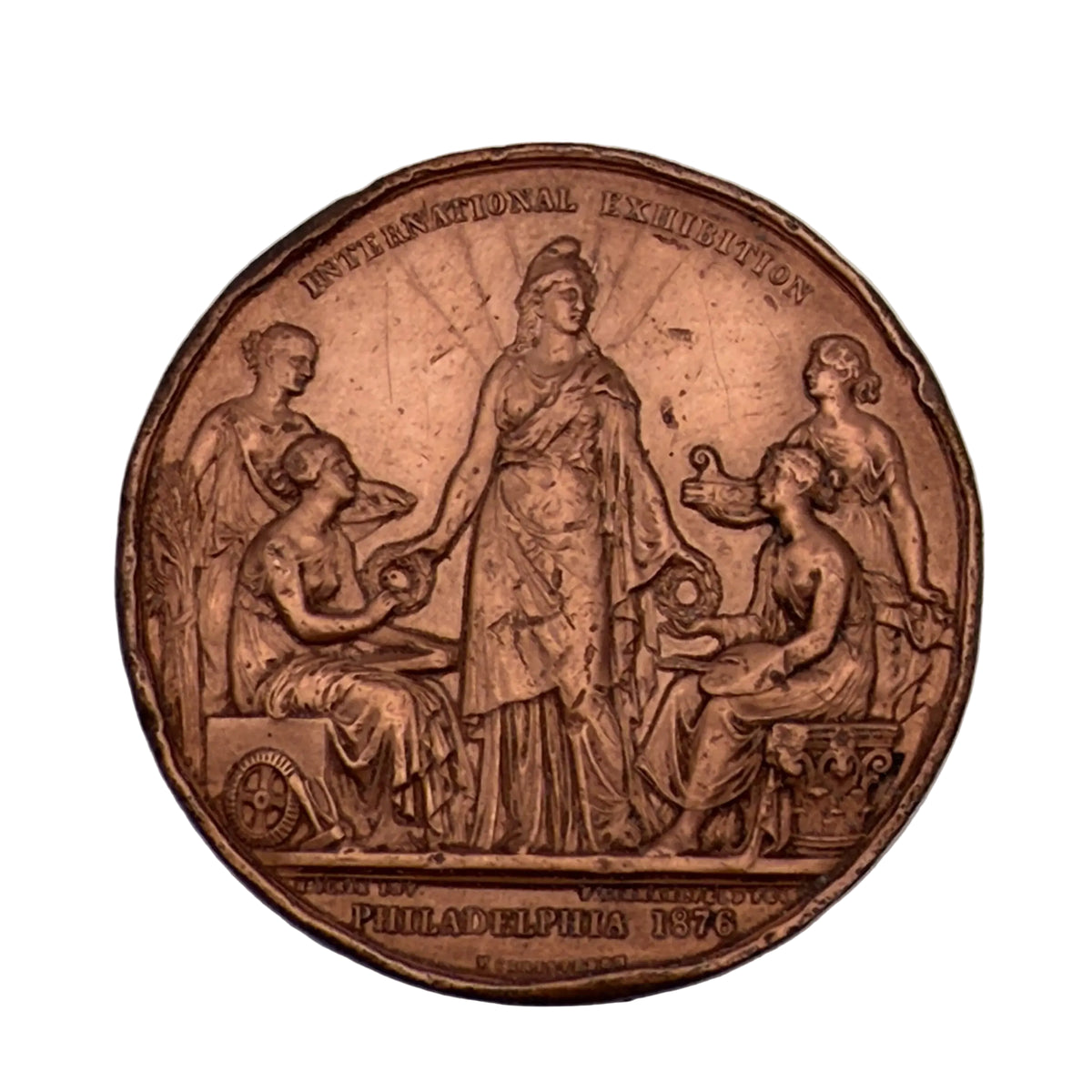 Danish medal for the 1876 Centennial Exposition
