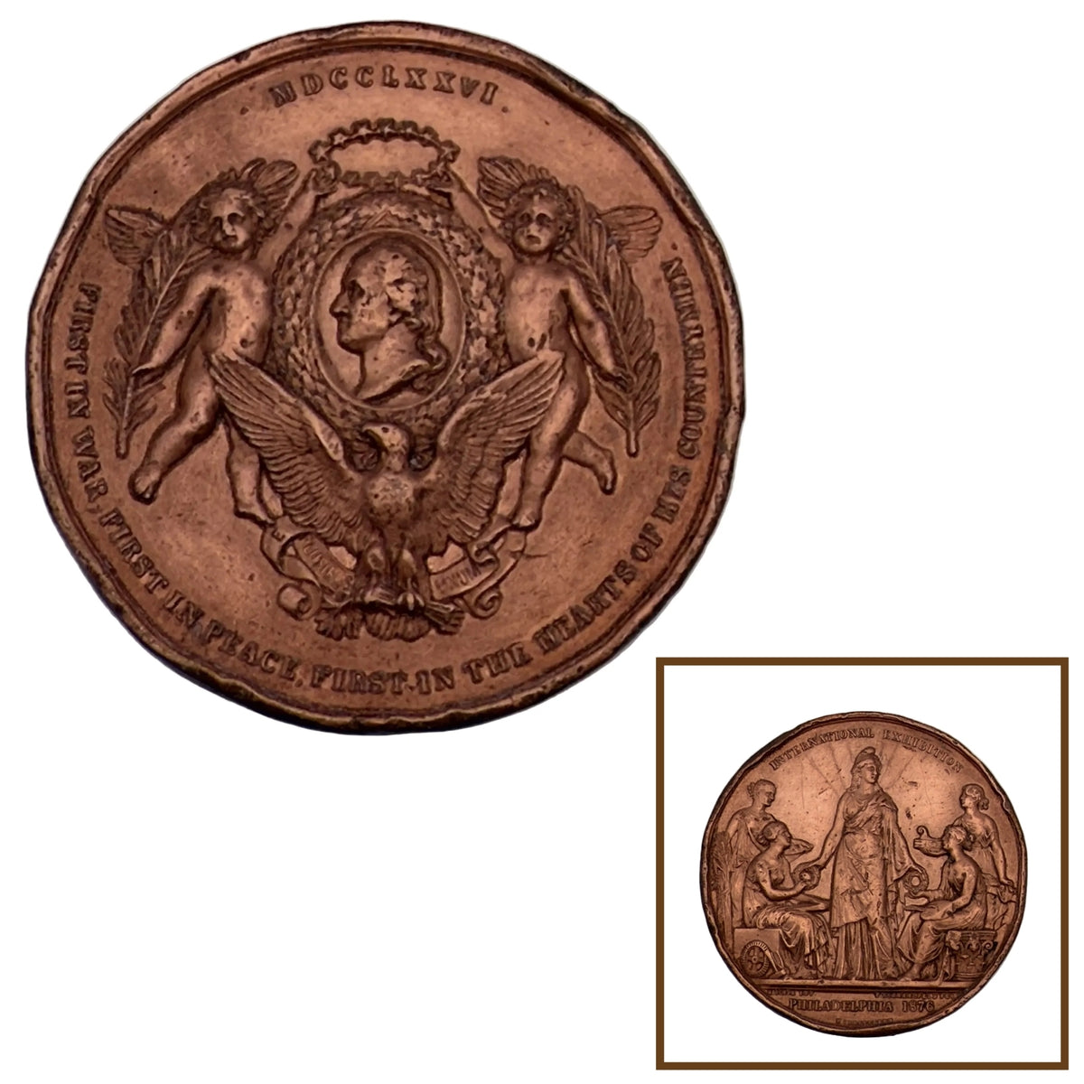Danish medal for the 1876 Centennial Exposition