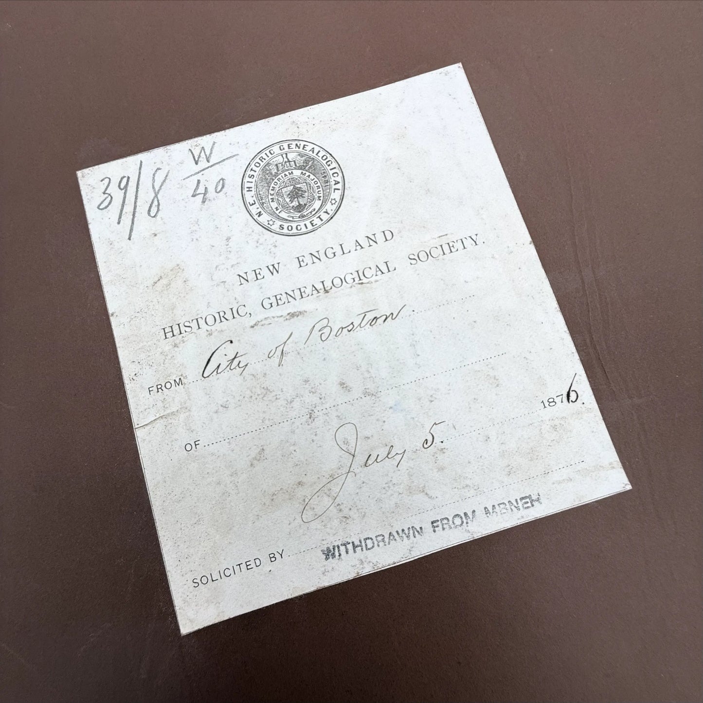 "Declaration Of Independence & Washington's Farewell Address" — 1876 — Gilt Presentation Volume for the Centennial