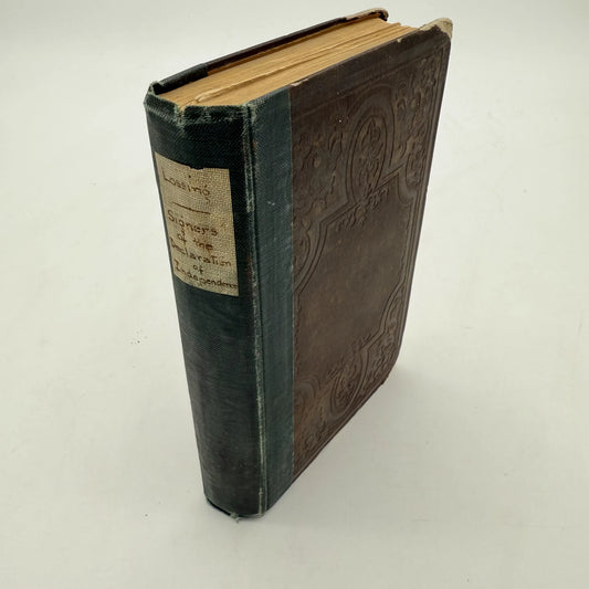 "Signers of the Declaration of Independence" by Benson J. Lossing — 1856