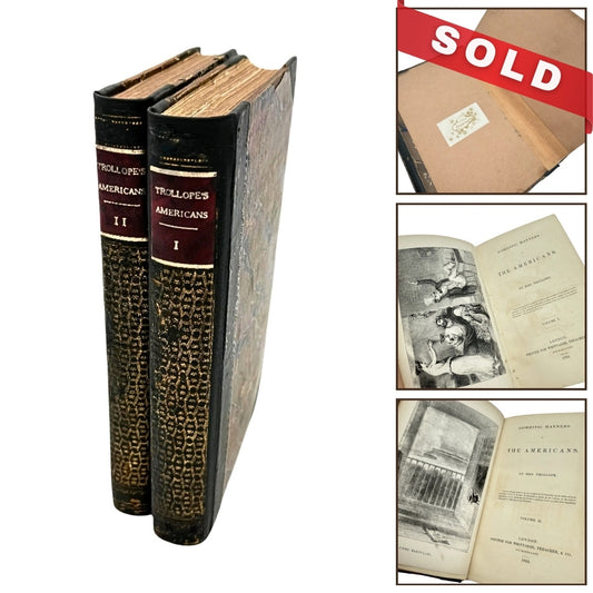 "Domestic Manners of the Americans" by Fanny Trollope — 1832