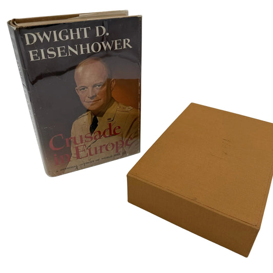 "Crusade in Europe" by Dwight D. Eisenhower — Signed copy