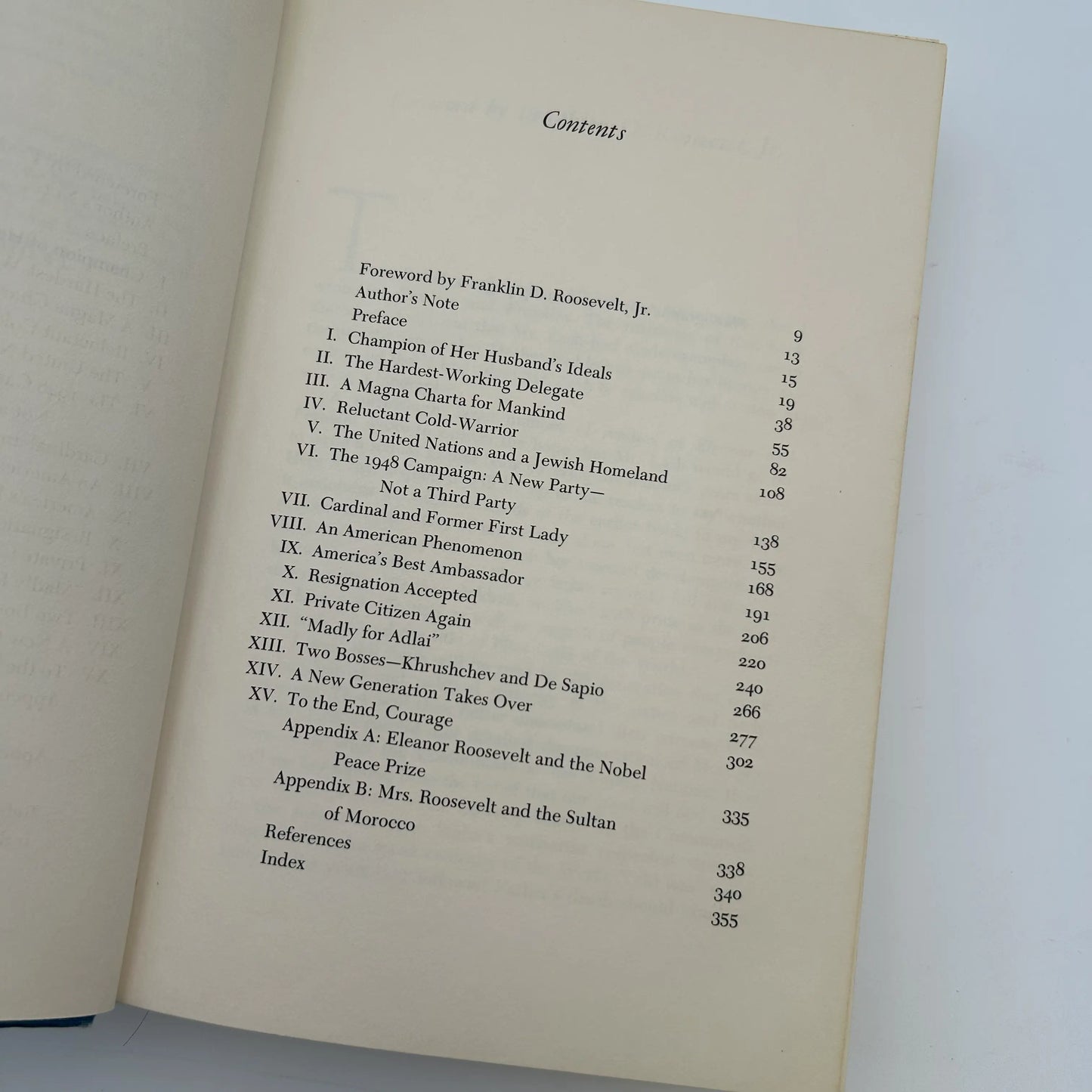"Eleanor and Franklin" and "Eleanor: The Years Alone"by Joseph P. Lash