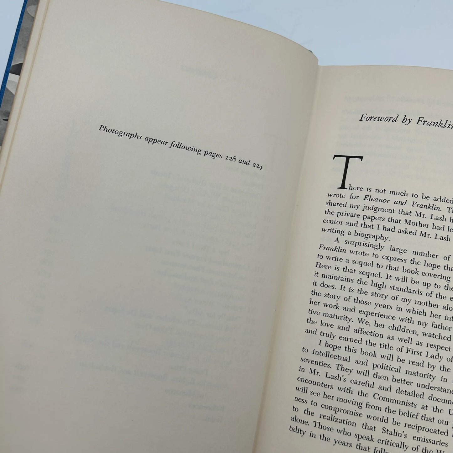 "Eleanor and Franklin" and "Eleanor: The Years Alone"by Joseph P. Lash